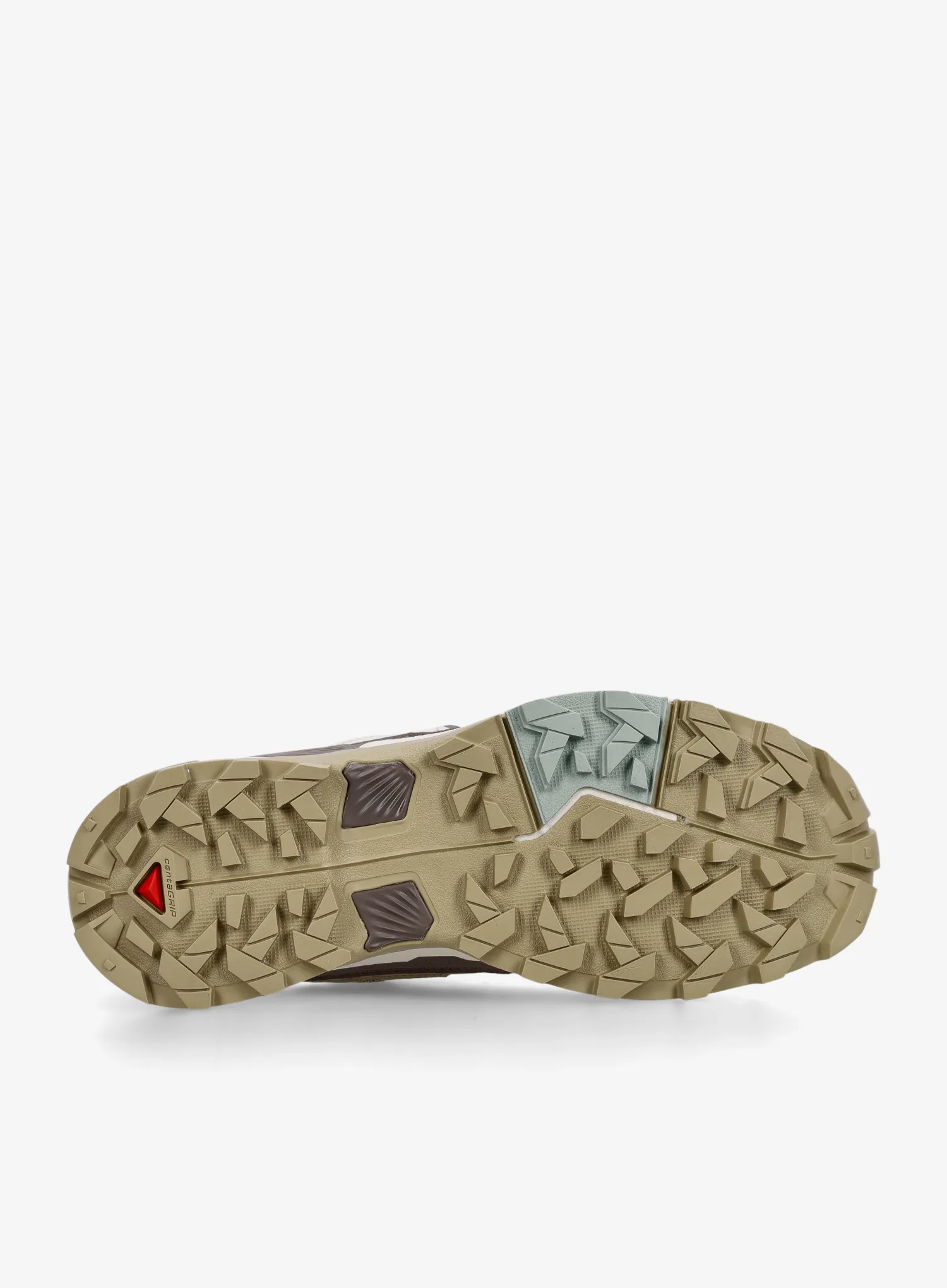 Salomon X Ultra 5 Női túracipő - desert tan/iron/green