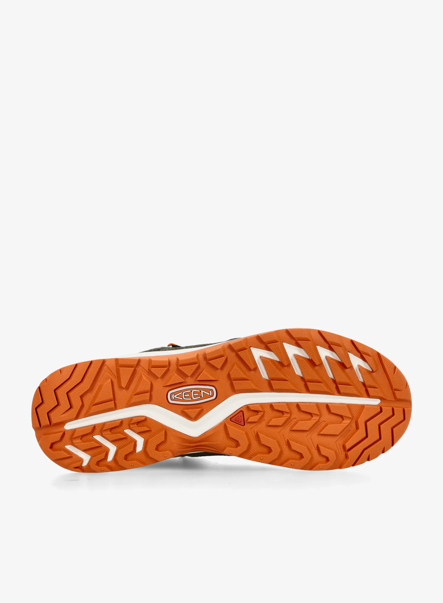 Keen Hightrail Mid Wp Túracipők - forest night/gold flame