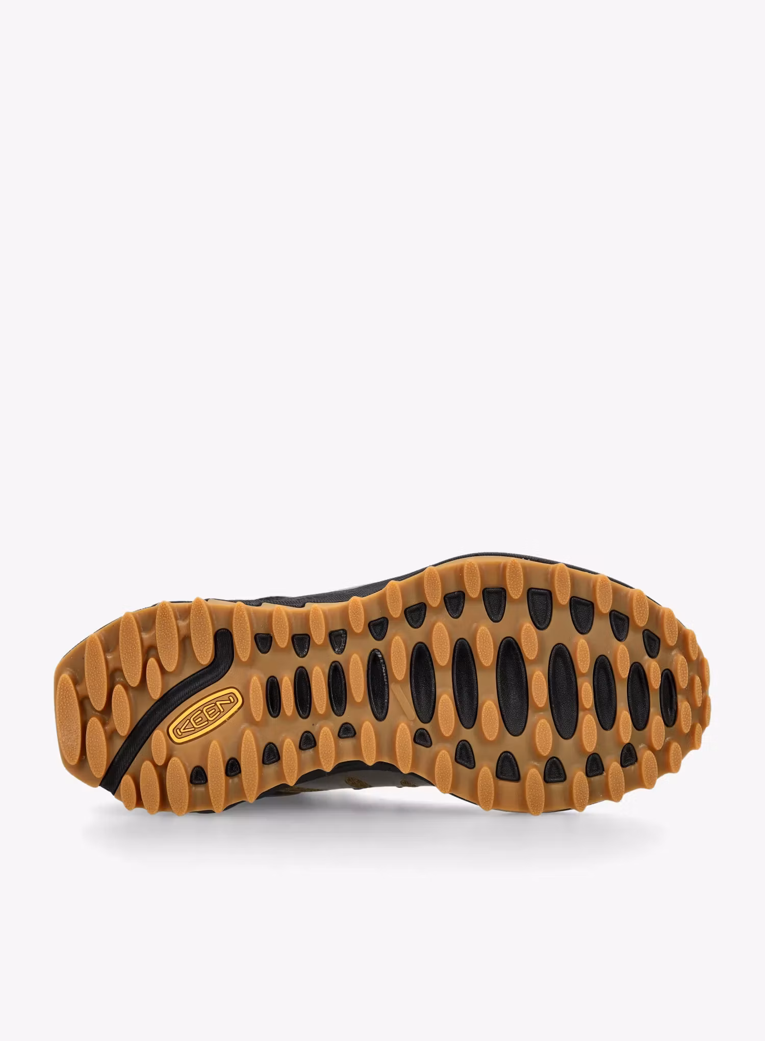 Keen Zionic Mid WP Túracipők - dark olive/scarlet ibis