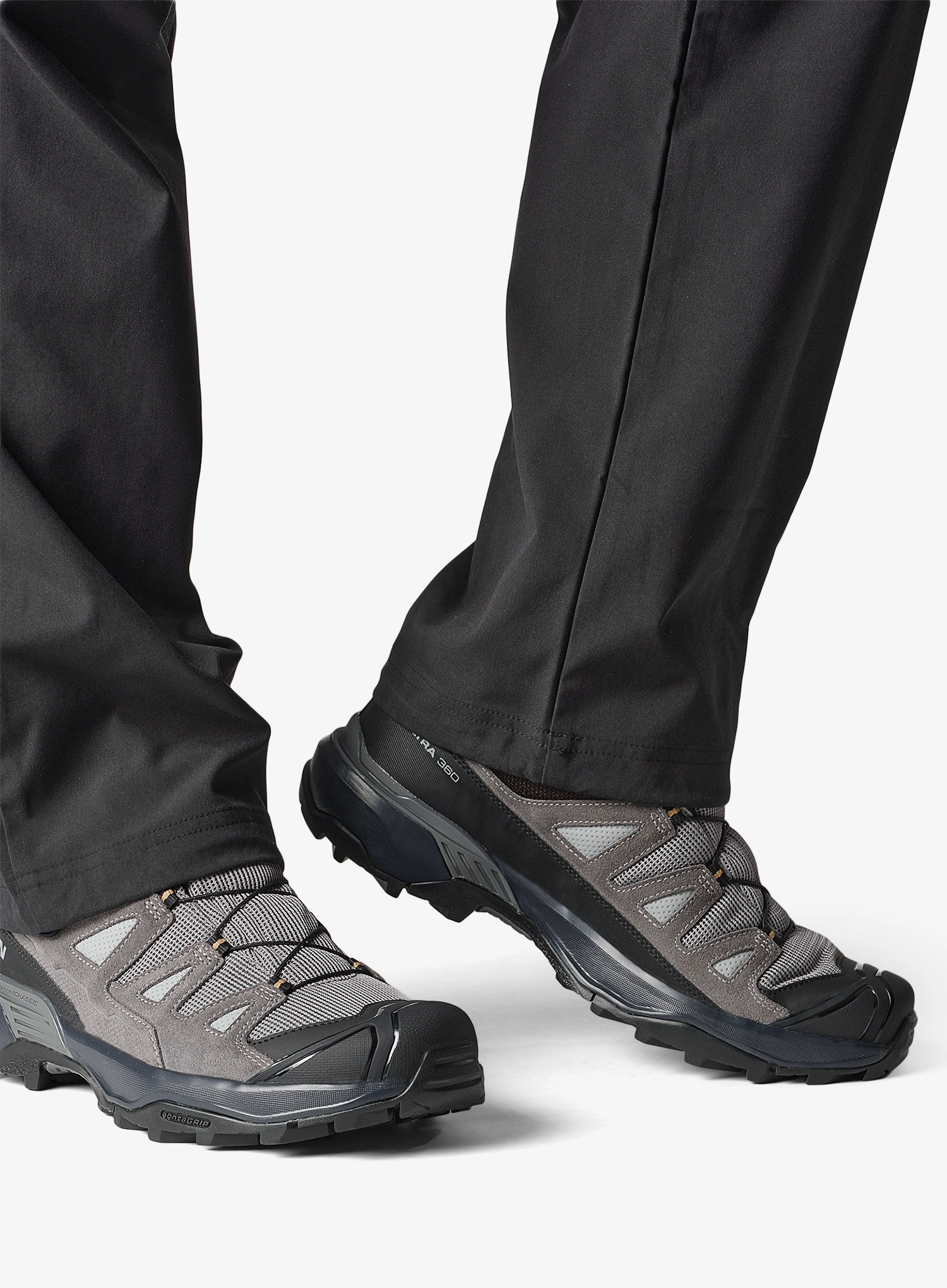 Salomon X Ultra 360 LTR GTX Túracipők - sharkskin/rock/kelp