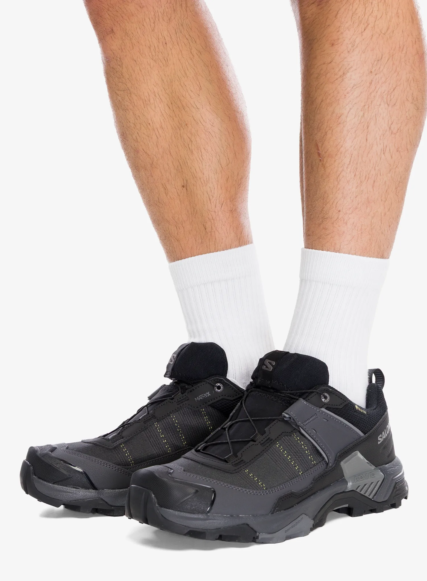 Salomon X Ultra 5 GTX  Túracipők - black/asphalt/castlerock