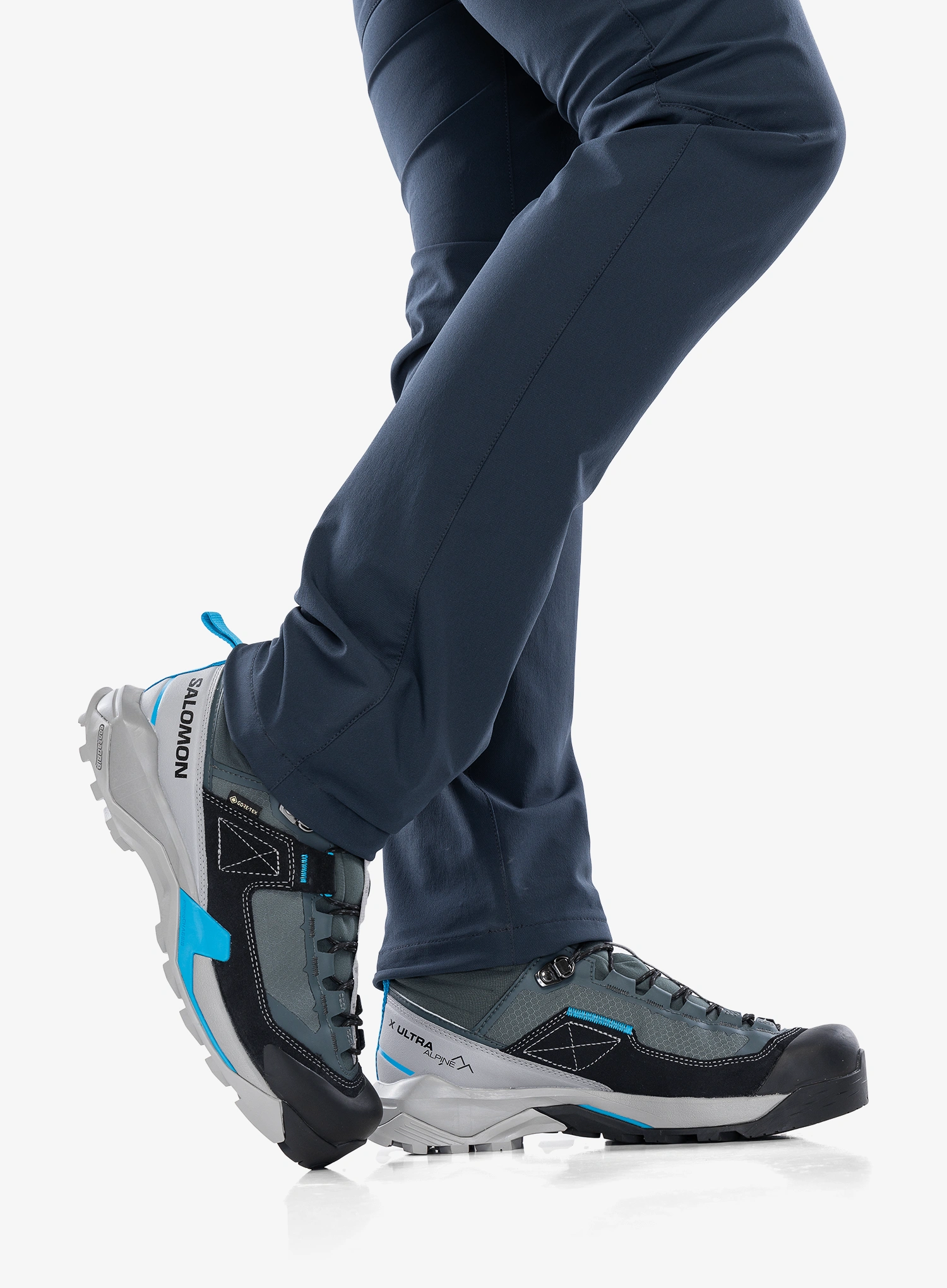 Salomon X Ultra Alpine Mid GTX Túracipők - chi/black