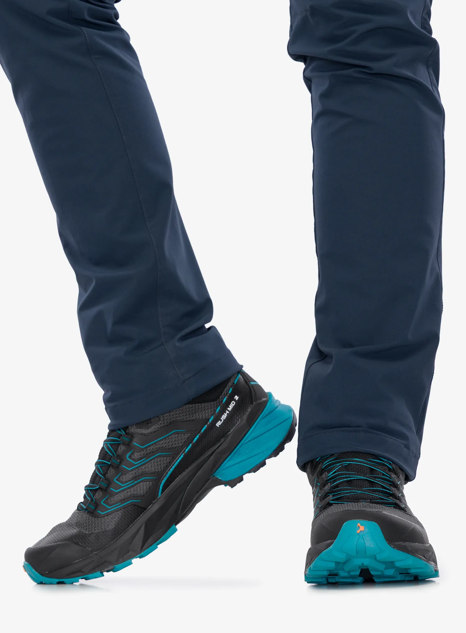 Scarpa Rush 2 Mid GTX Túrabakancs - anthracite/ottanio