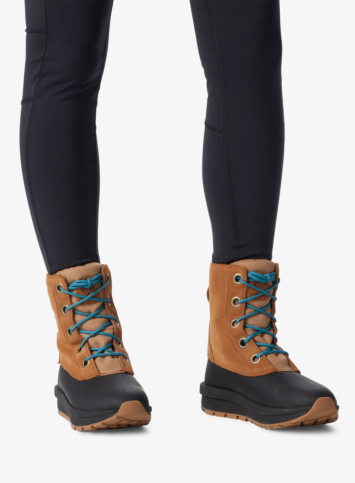 Columbia Moritza Shield Omni-Heat Női téli cipő - elk/river blue
