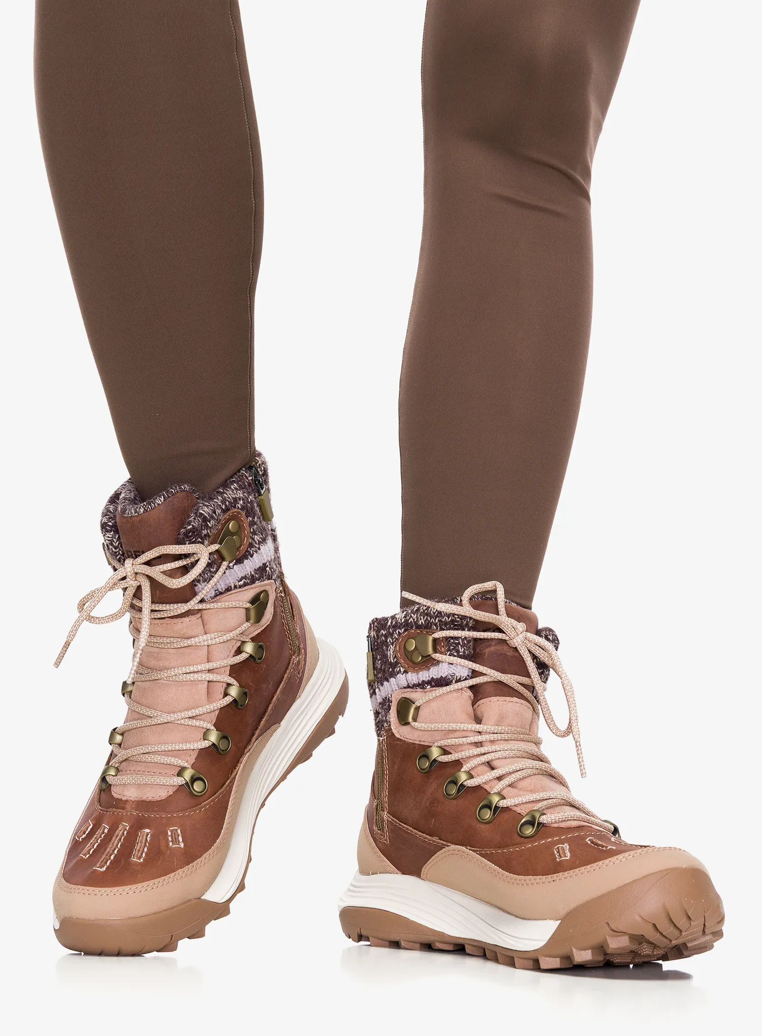 Merrell Siren 4 Thermo Mid Zip WP Női téli cipő - hazel