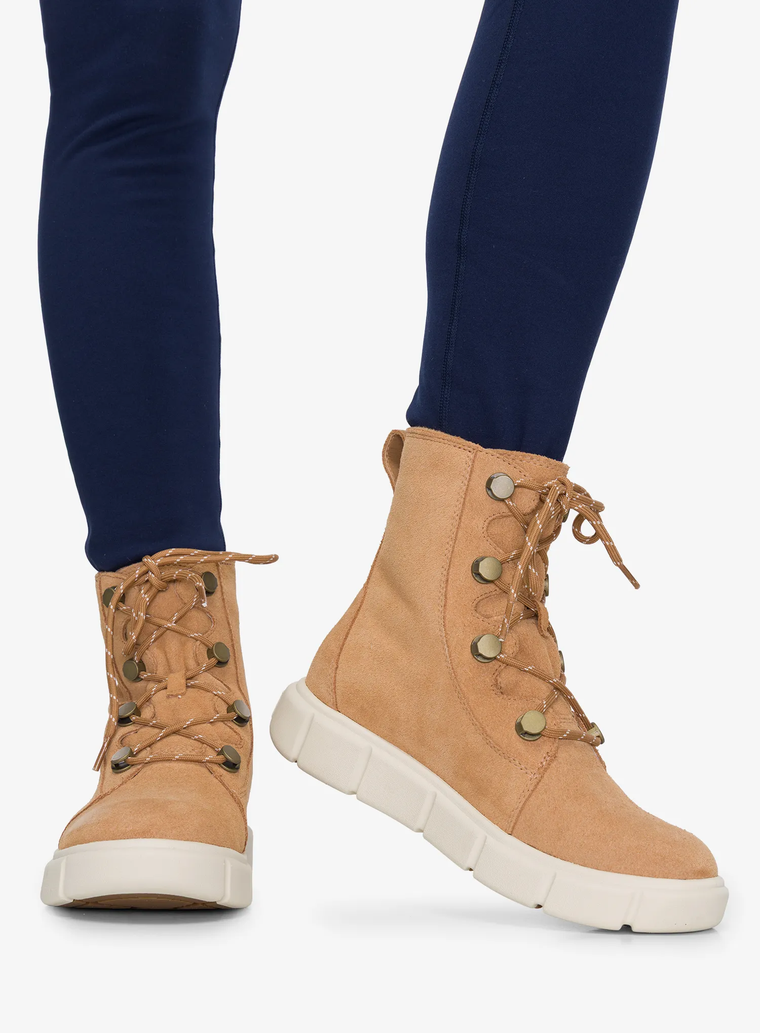 Sorel Explorer III Joan WP Női téli cipő - tawny buff/chalk