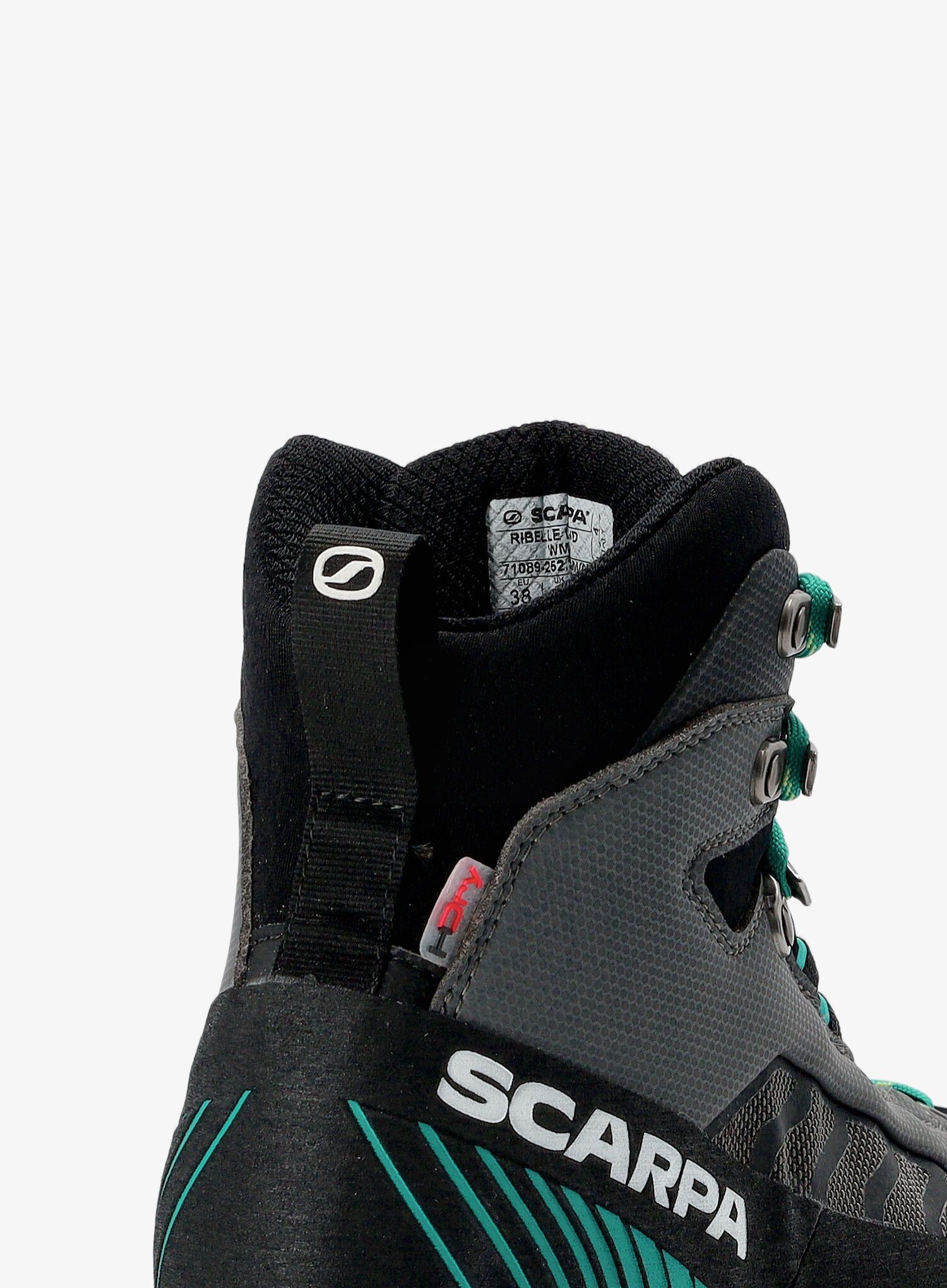 Scarpa Ribelle Lite HD Női Cipő - iron gray/tropical green