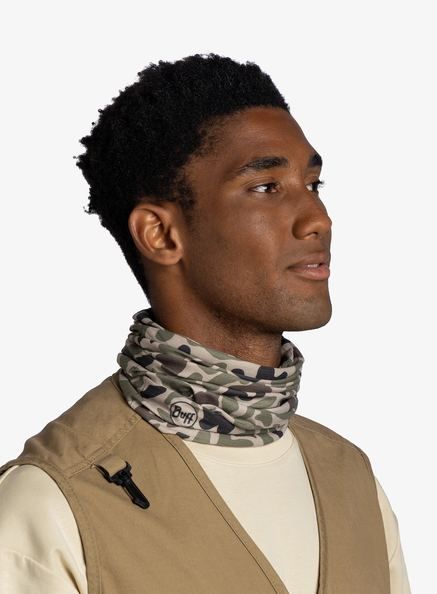Buff Coolnet UV Többfunkciós sál - blax khaki