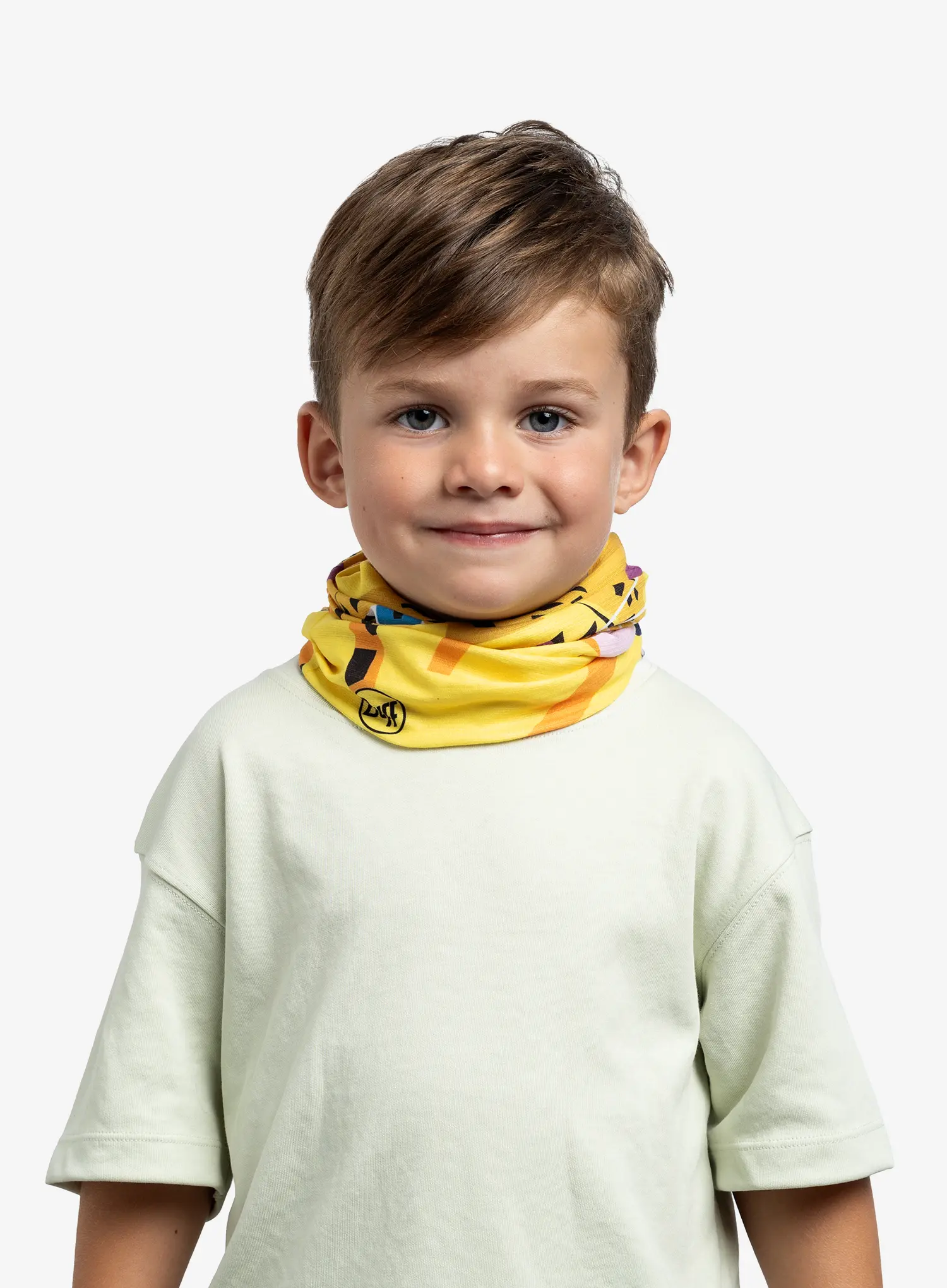 Buff Coolnet UV Kids Többfunkciós sál - sutah blazing yellow