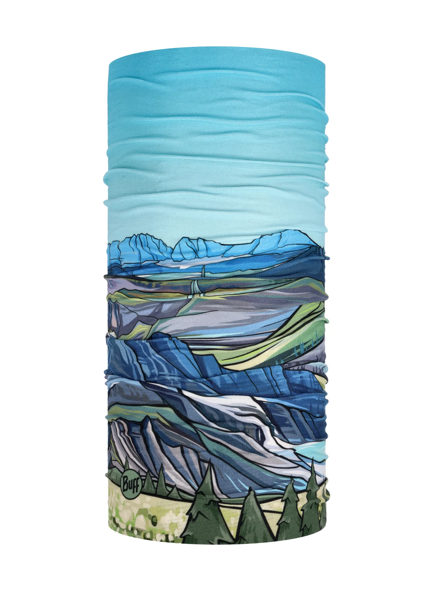 Buff Coolnet UV National Parks Többfunkciós sál - glacier