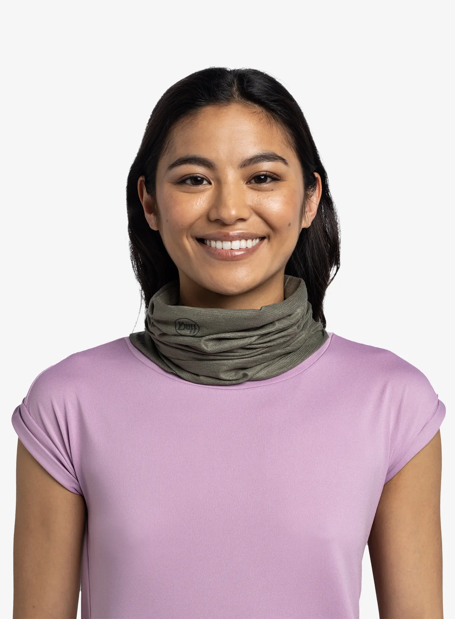 Buff Coolnet UV Többfunkciós sál - solid khaki