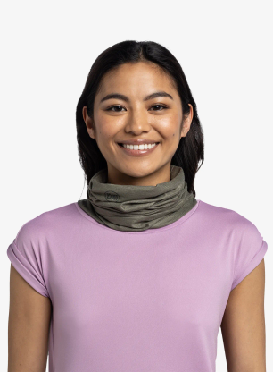 Buff Coolnet UV Többfunkciós sál - solid khaki
