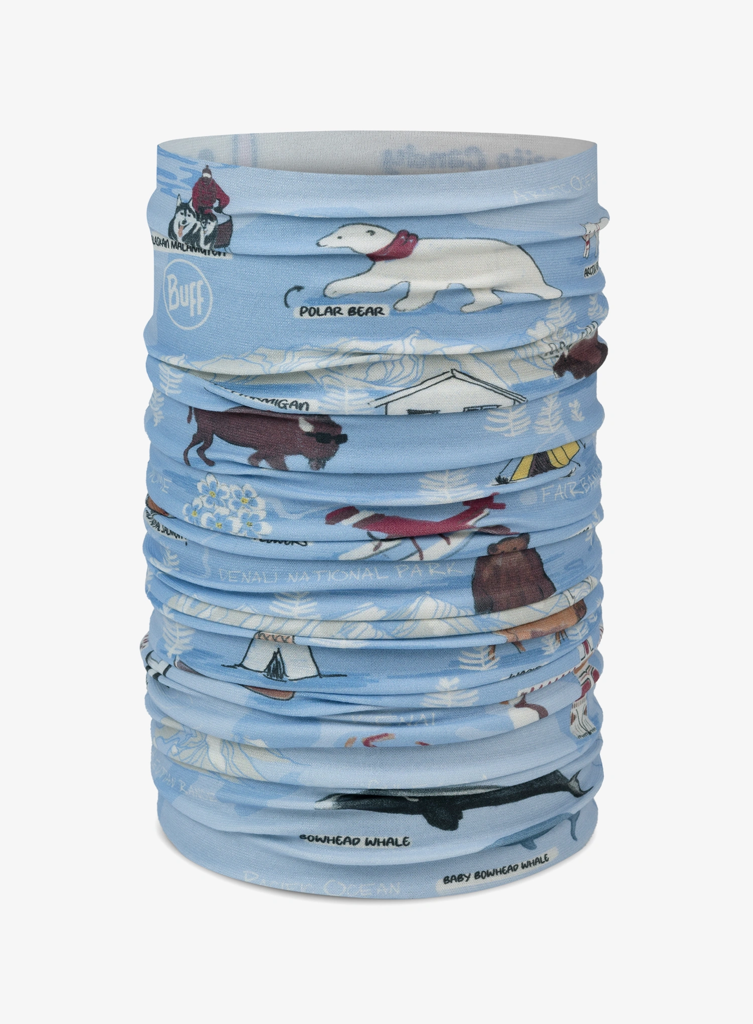 Buff Original Ecostretch Többfunkciós sál - imus washed blue