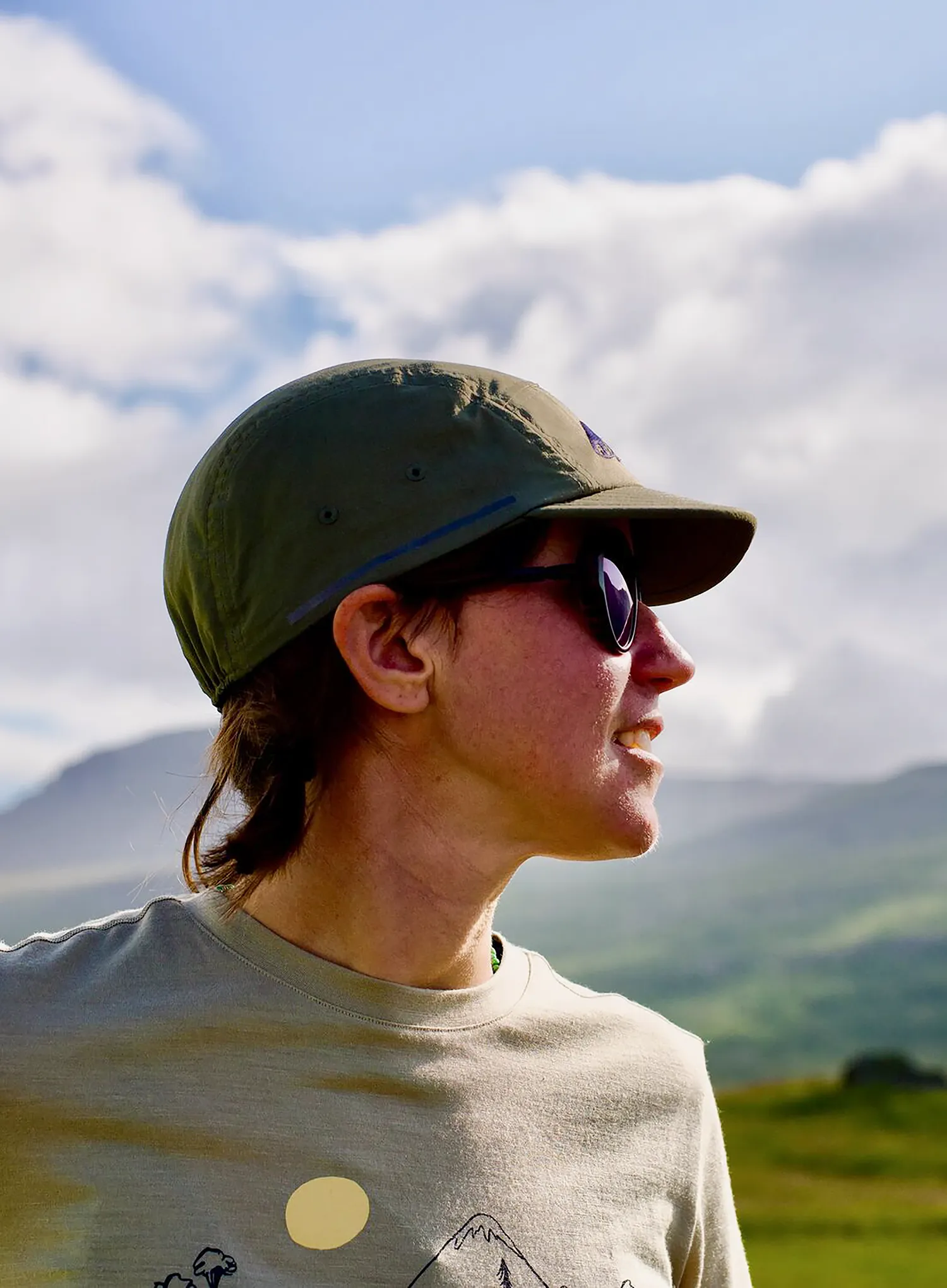 Fjallraven Hoja Lugnt Cap Kerékpáros sapka - green