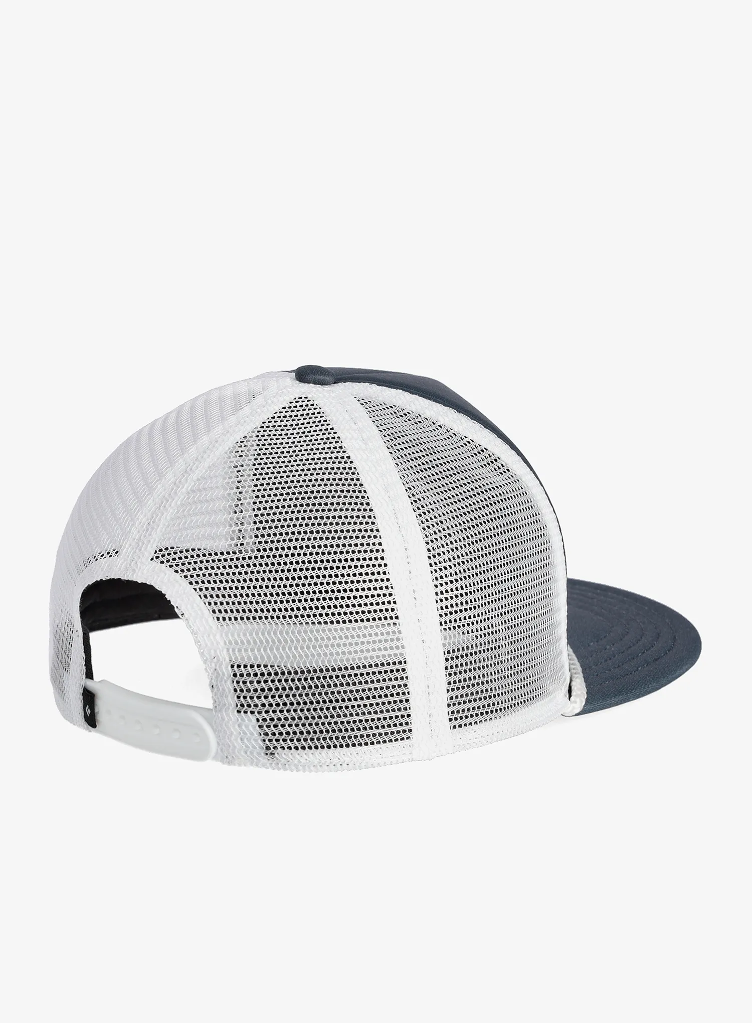 Black Diamond Flat Bill Trucker Hat Baseball-Sapka - charcoal/white