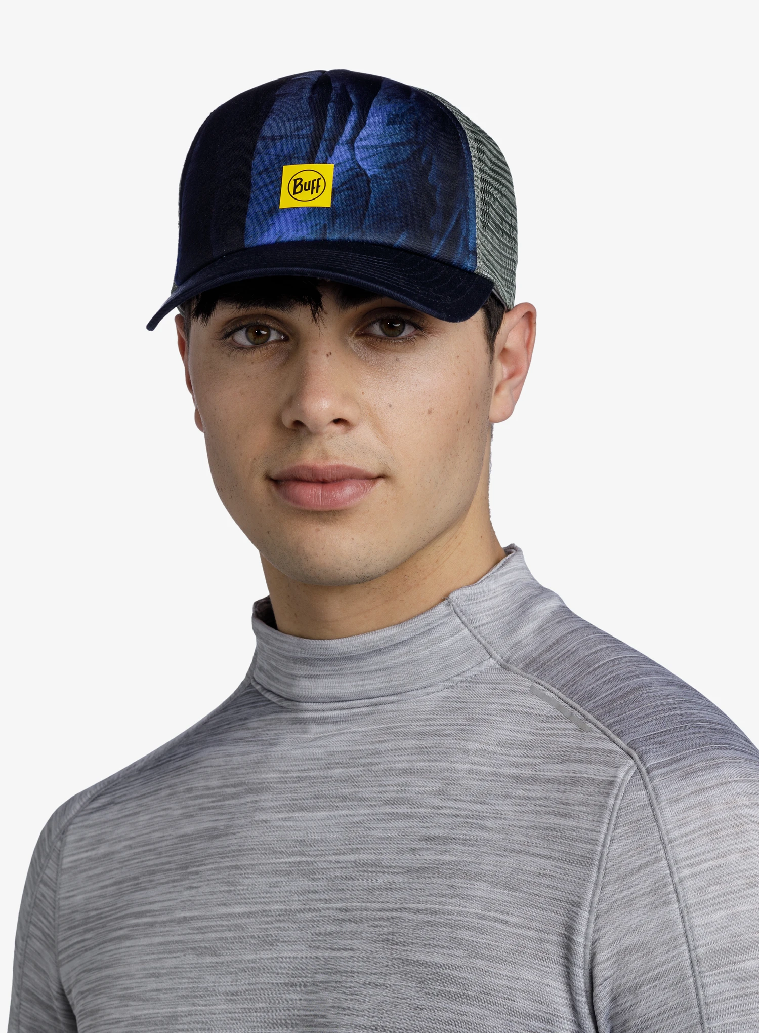 Buff Trucker Cap Baseball-Sapka - arius blue
