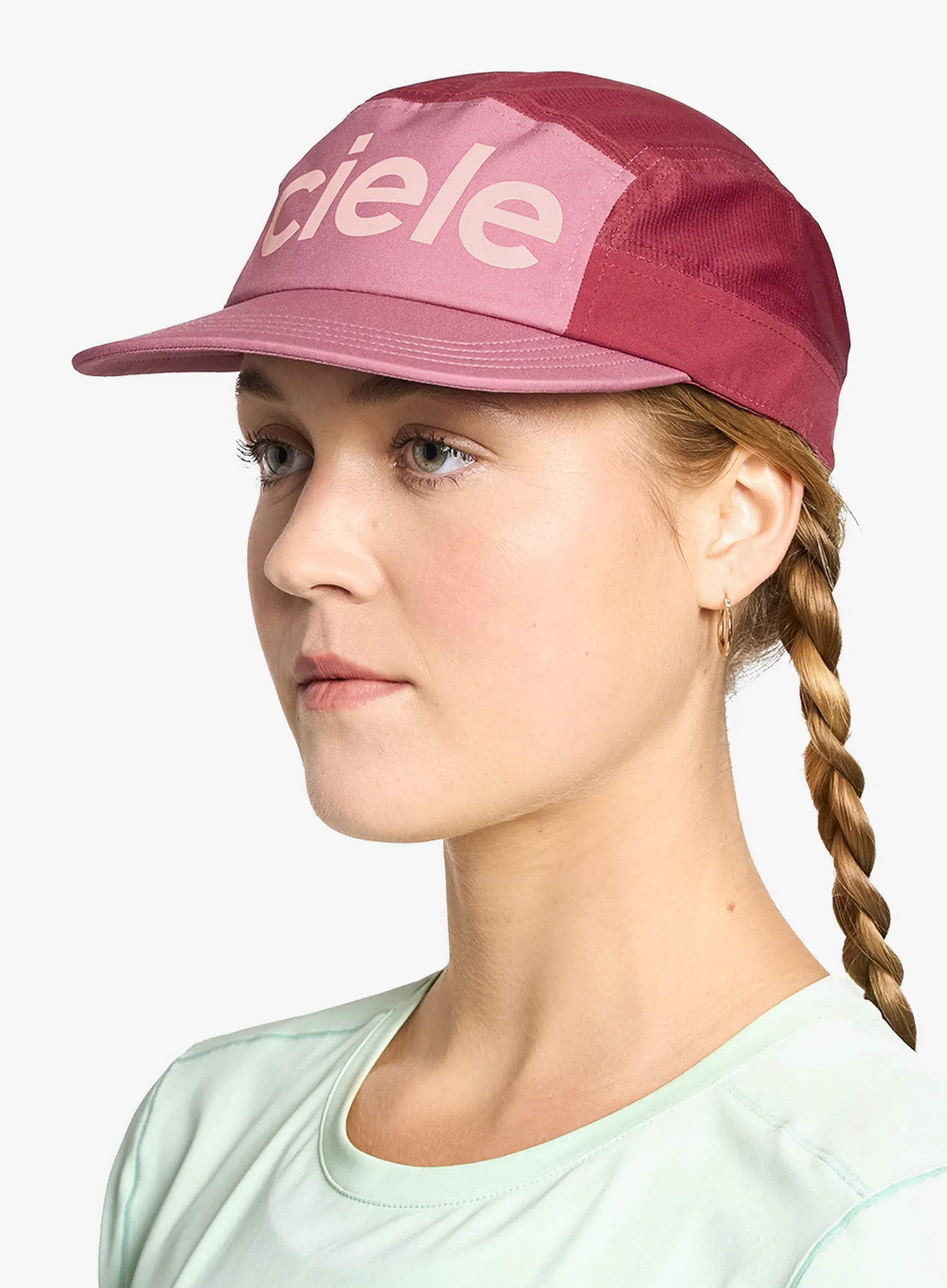 Ciele Go Cap Comp Century Baseball-Sapka - deco rose/merlot