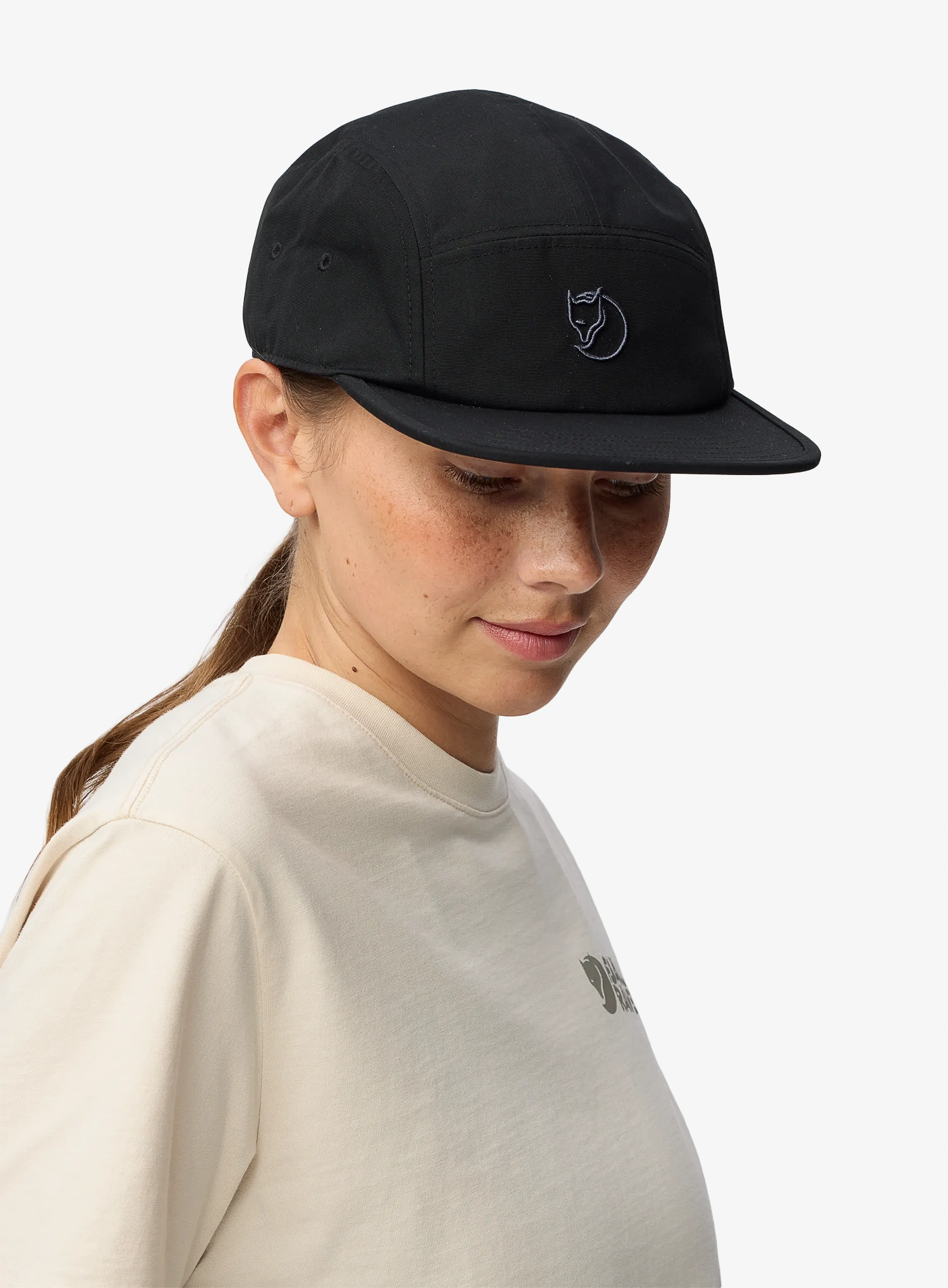 Fjallraven Fjallraven Flat Brim Cap Baseball-Sapka - black