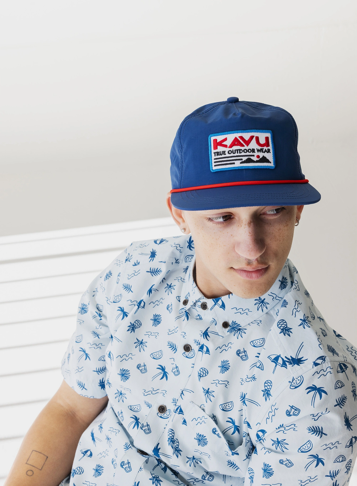 Kavu Bryon Bay Baseball-Sapka - classic navy