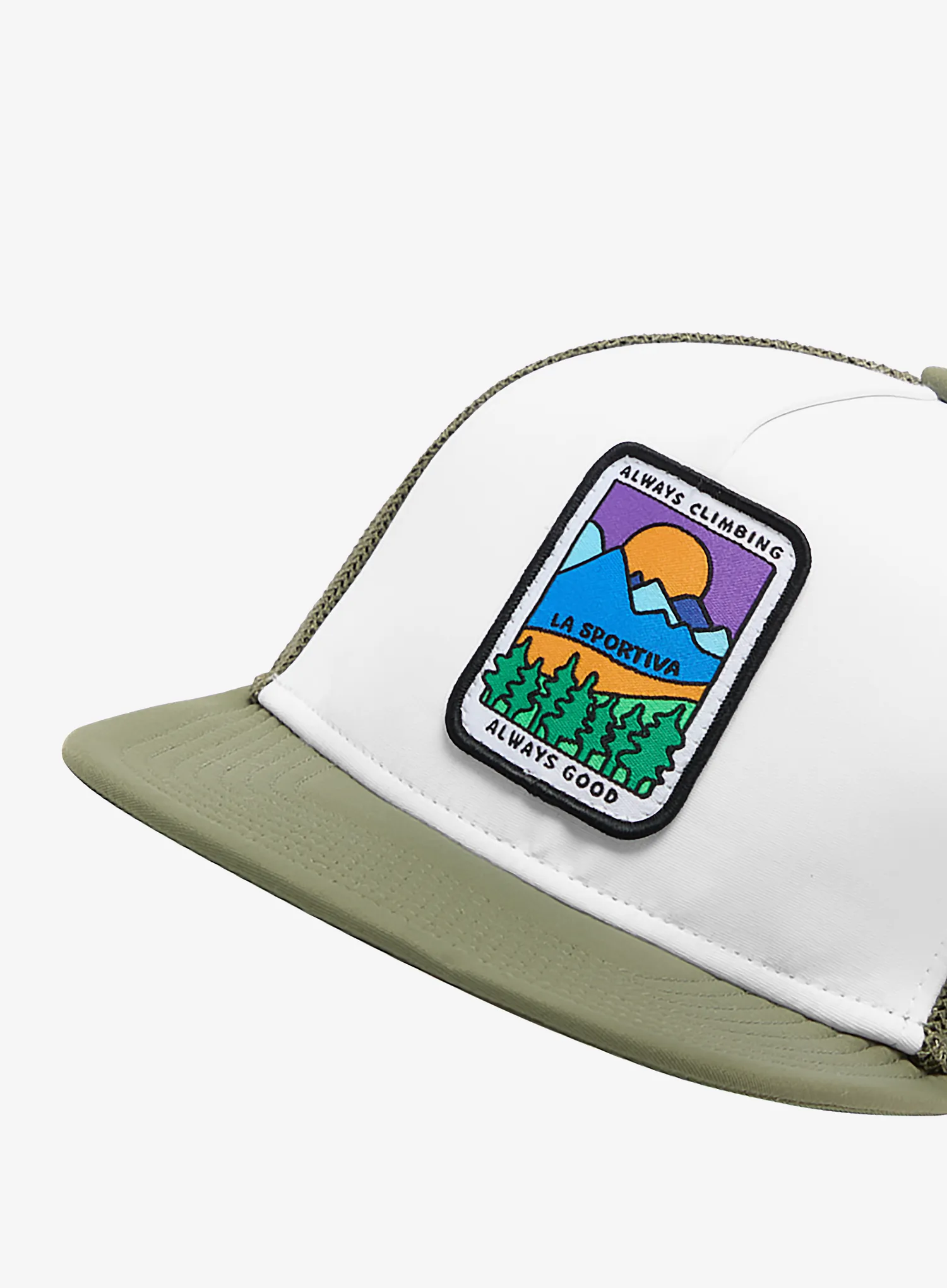 La Sportiva Always Climbing Hat Baseball-Sapka - chalk/cypress