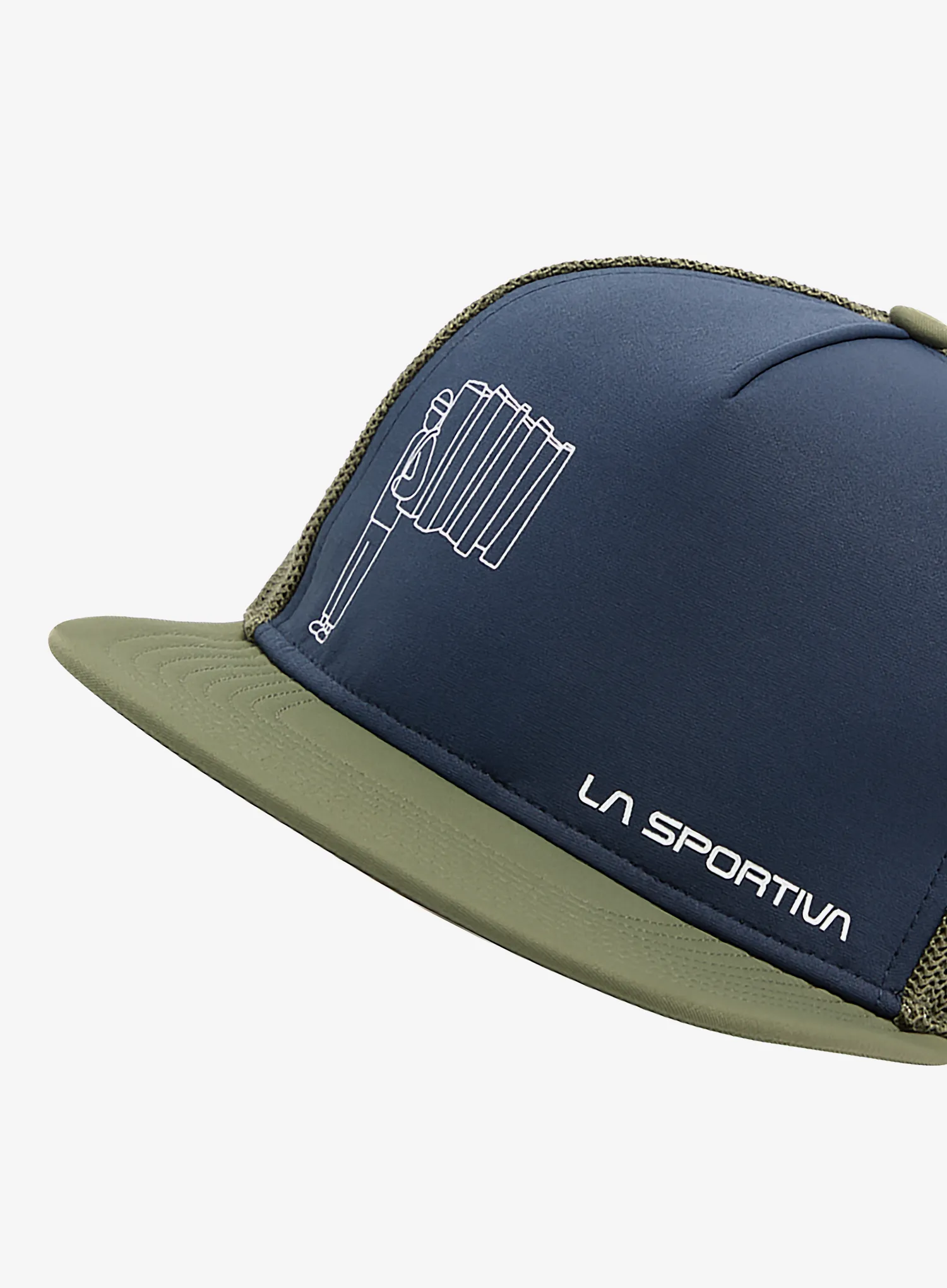 La Sportiva Citizen of the Mountain Hat Baseball-Sapka - night sky/cypress