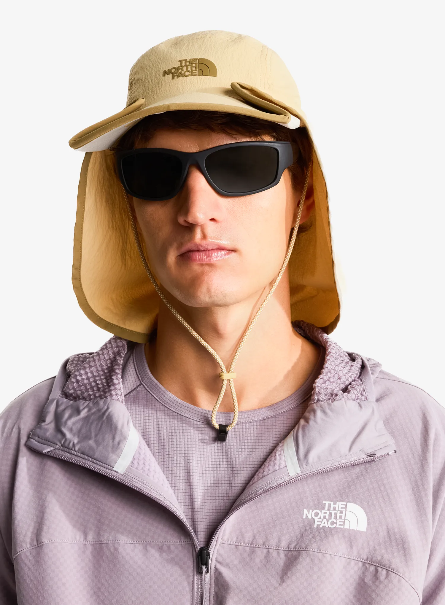 The North Face Class V Convertible Sunshield Baseball-Sapka - khaki stone/cedar