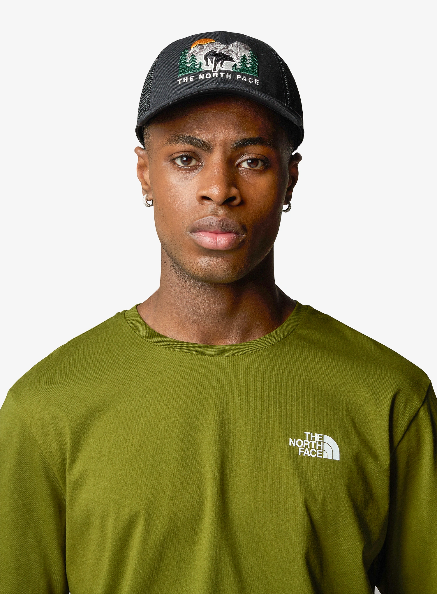 The North Face Embroidered Mudder Trucker Baseball-Sapka - tnf black/tnf black