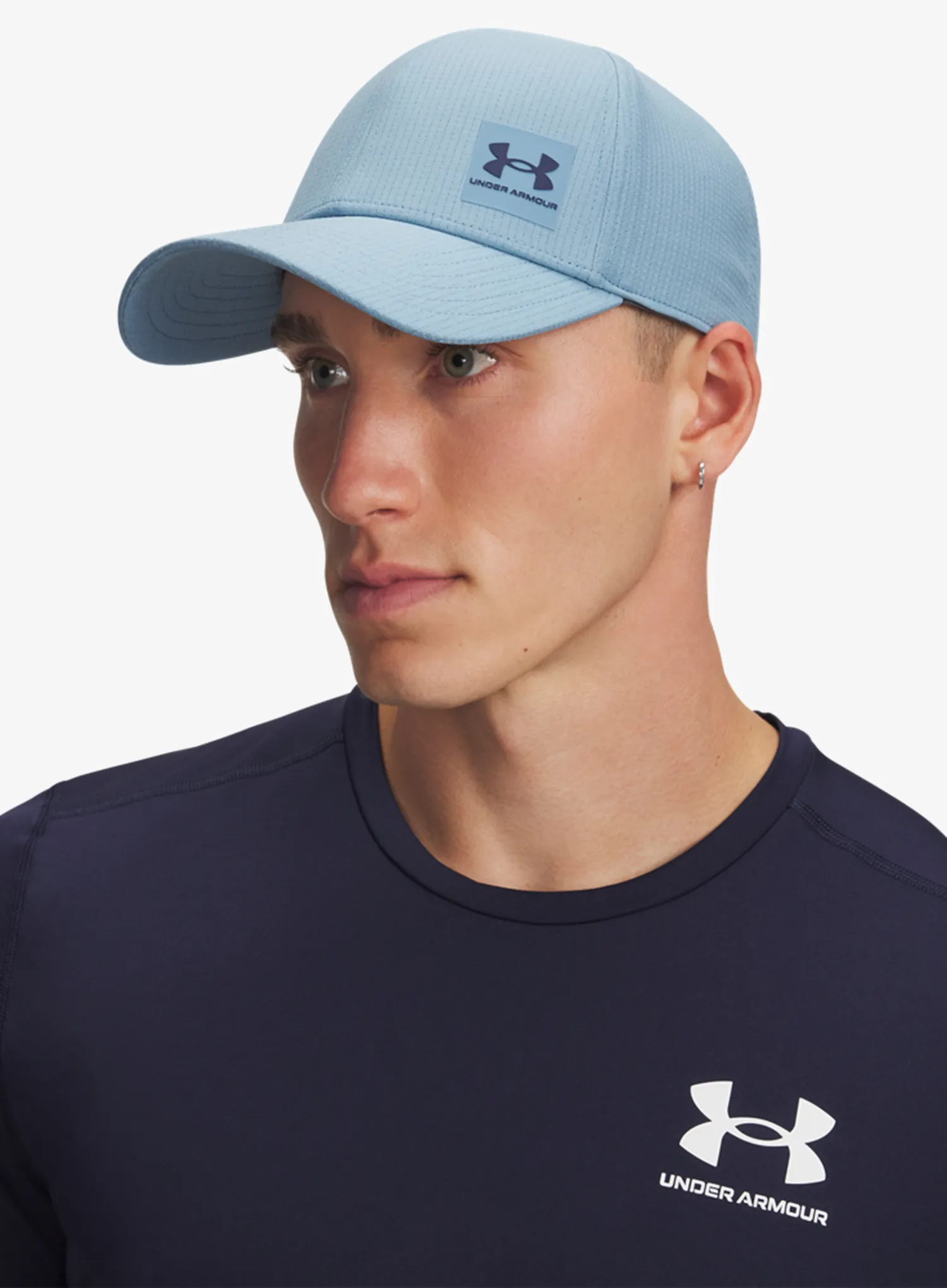 Under Armour Iso-Chill Armourvent Adjustable Cap Baseball-Sapka - blue smoke/washed navy