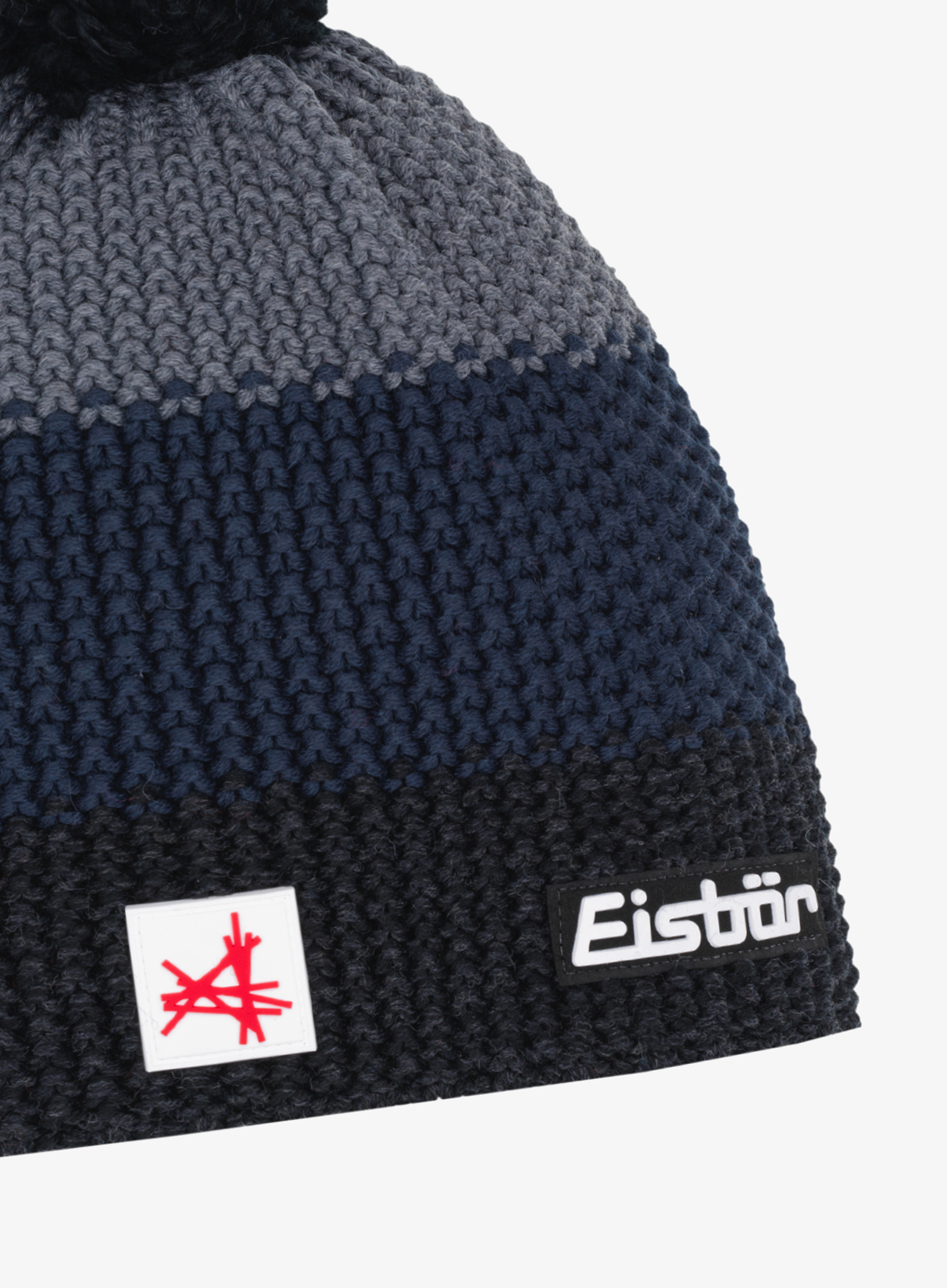 Eisbar Star Pompon MU SA Téli sapka - schwarzmel/cob/anthrazit