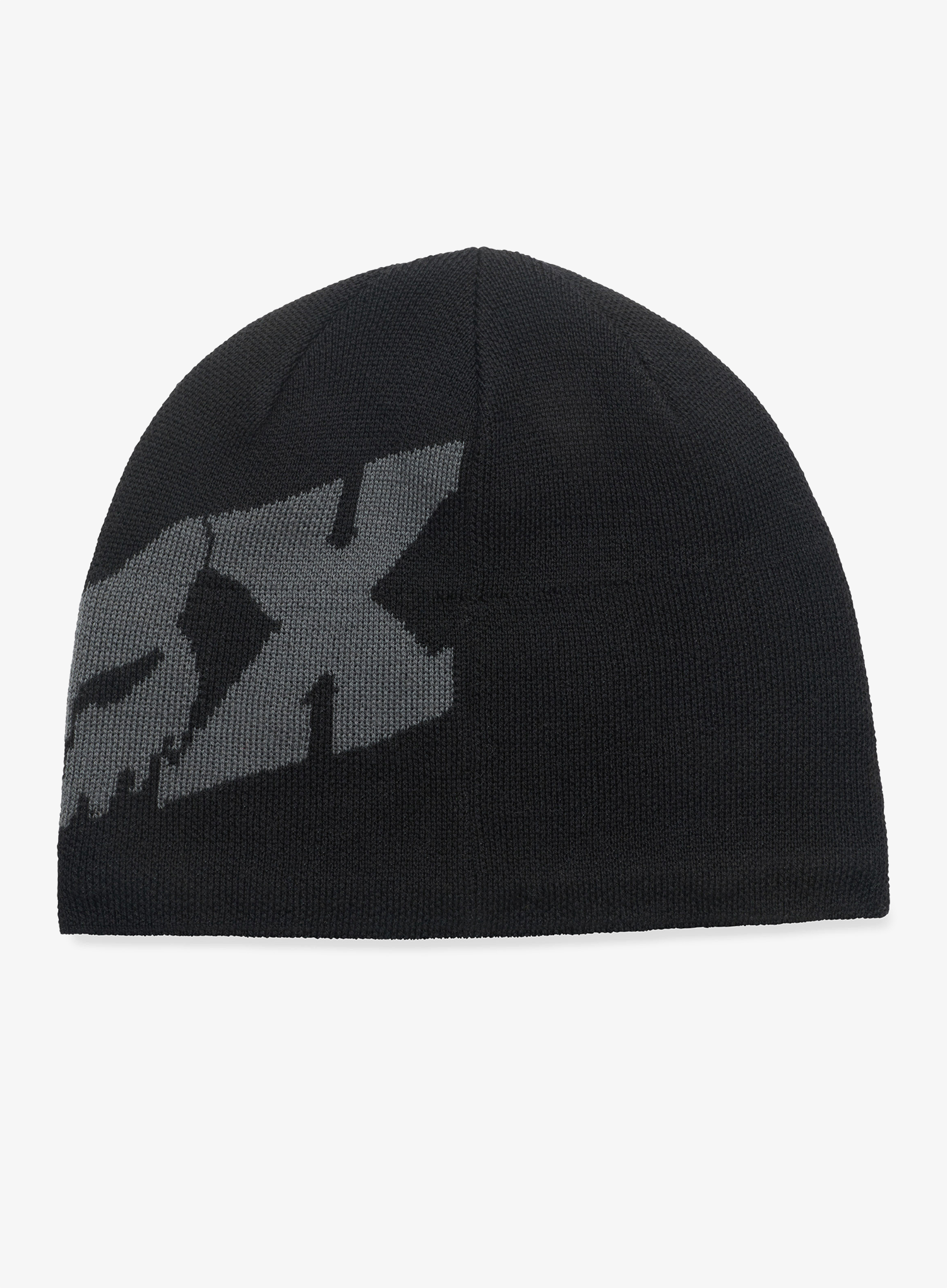 Fox Head x Jacquard Beanie Téli sapka - black