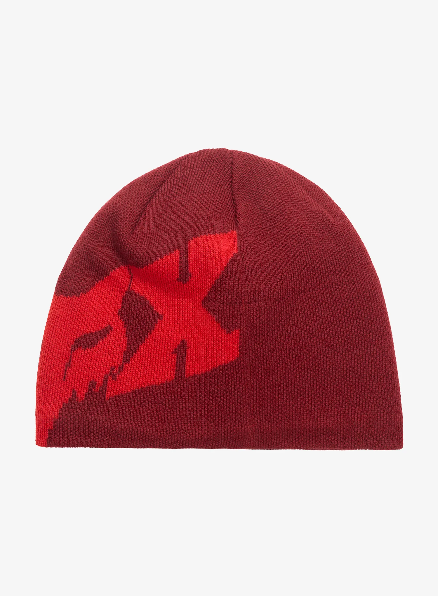 Fox Head x Jacquard Beanie Téli sapka - chilli