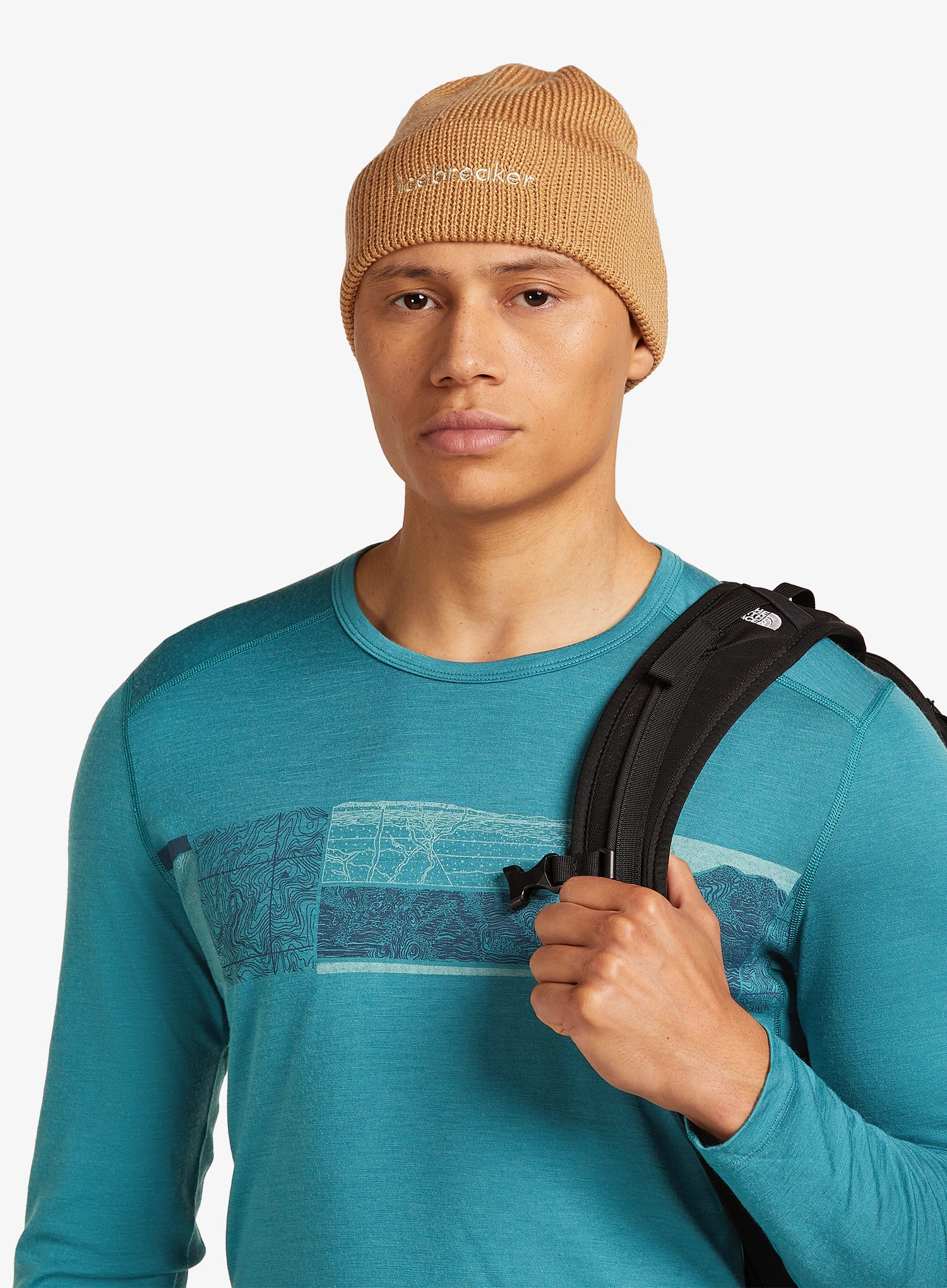 Icebreaker Merino All Day Toque Beanie Téli sapka - trail