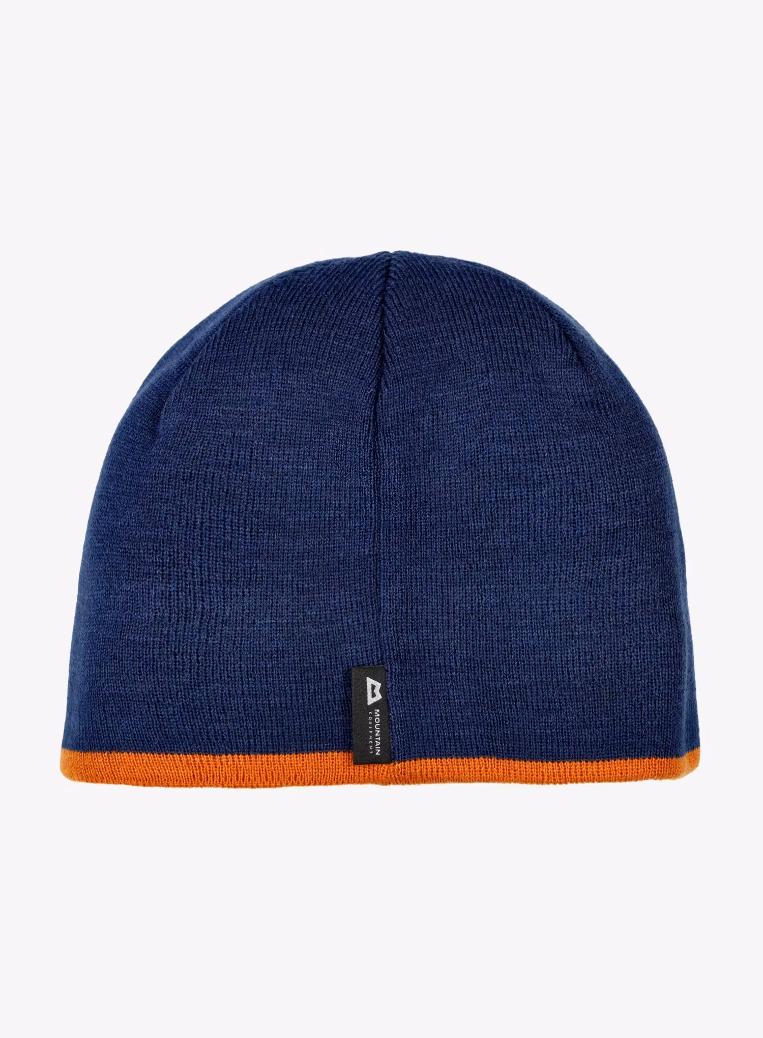 Mountain Equipment Plain Knitted Beanie Téli sapka - admiral blue/rust