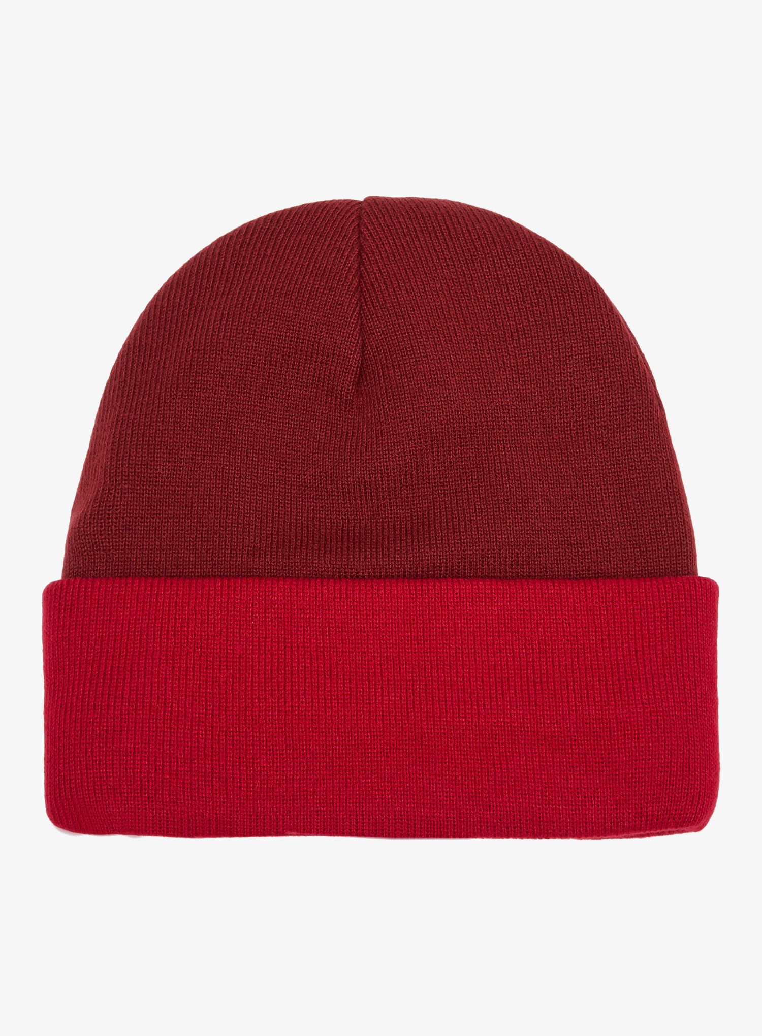 Oakley Tc Stretch Logo Beanie Téli Sapka - red line/iron red