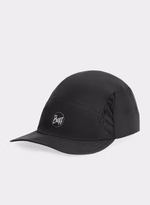 Buff 5 Panel Cap Baseball-Sapka - r-solid black