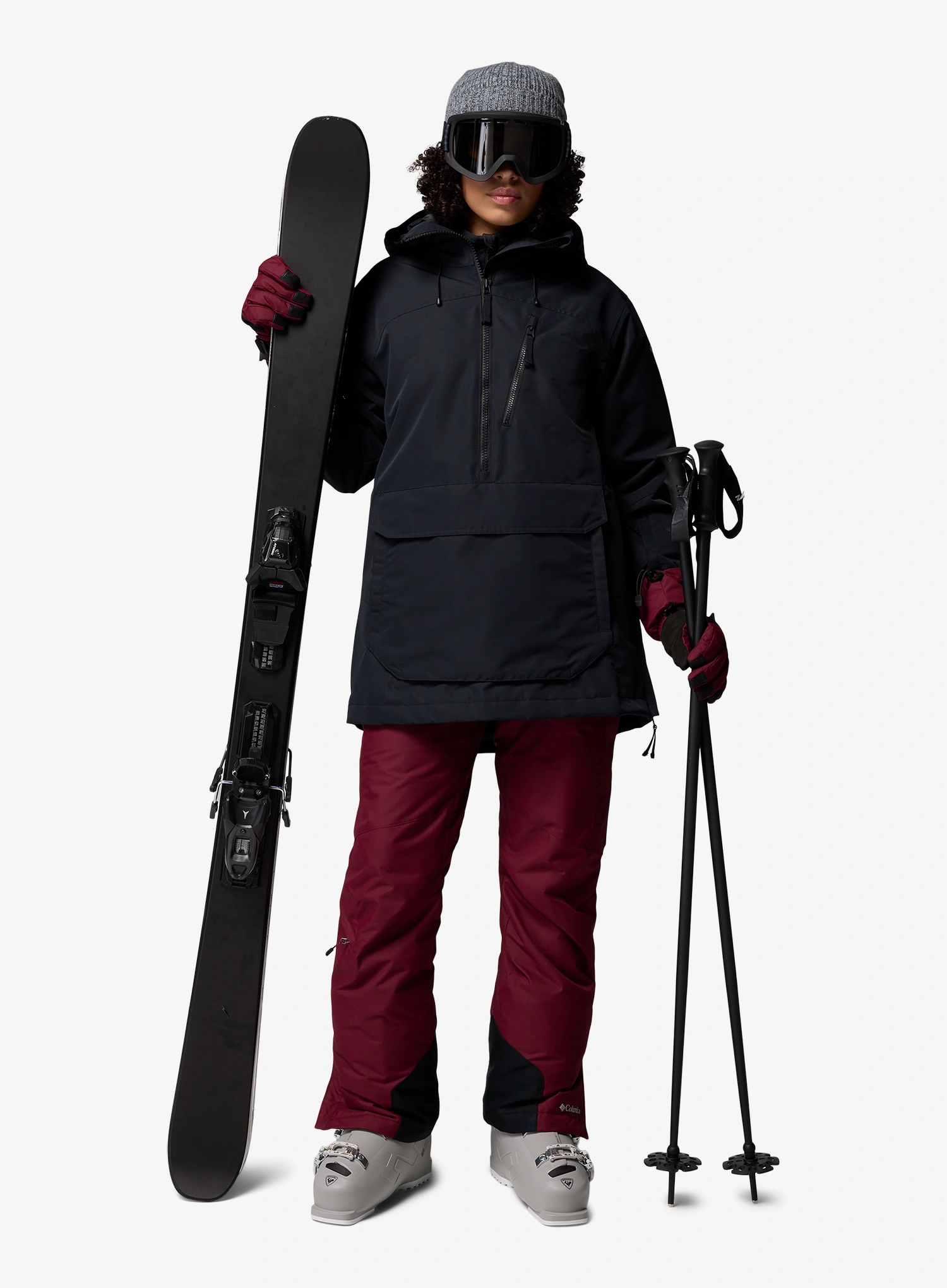 Columbia Bugaboo II Pant Női sínadrág - rich wine