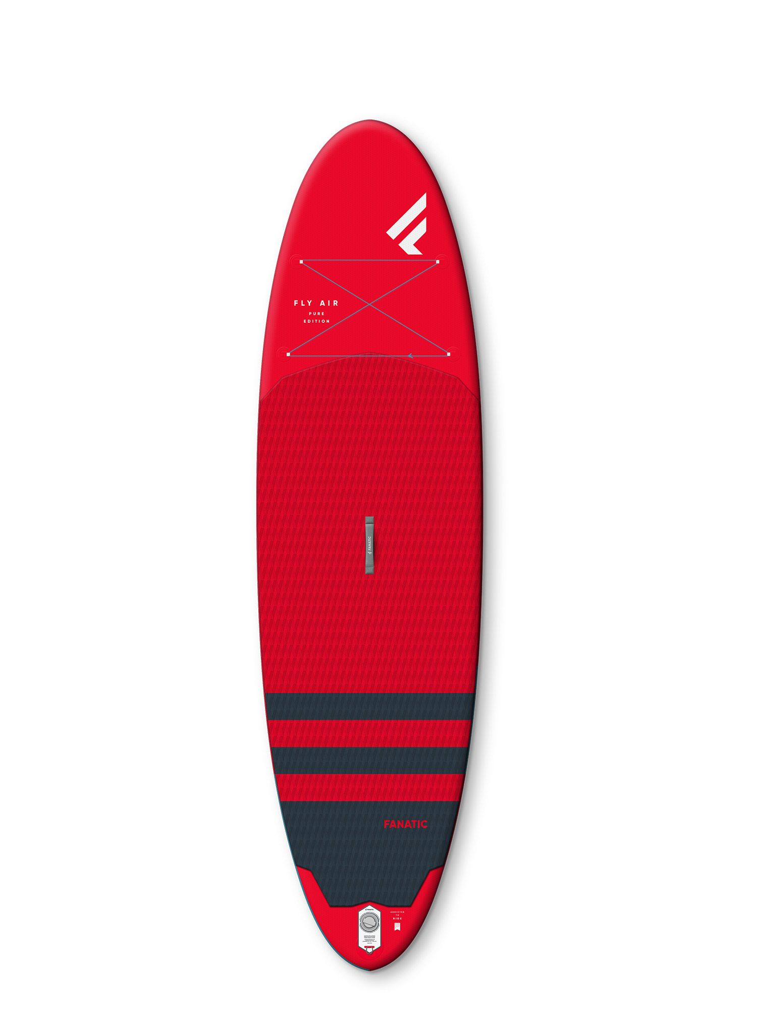 Fanatic Fly Air Pure 10'4 SUP - red