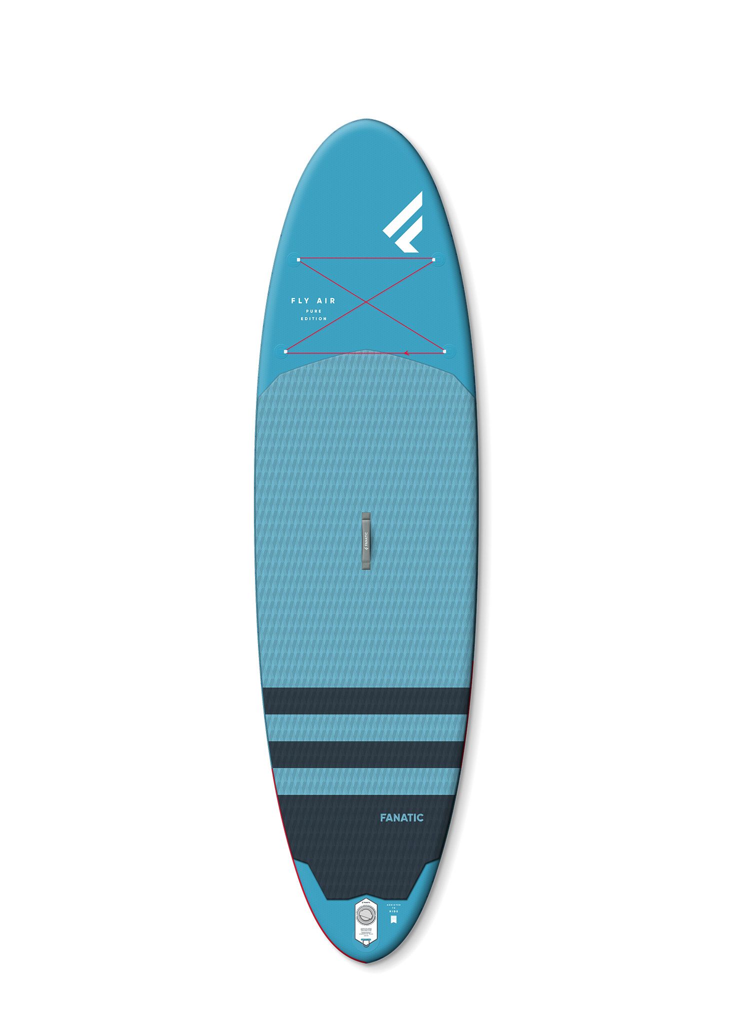 Fanatic Fly Air Pure 9'8 SUP - blue