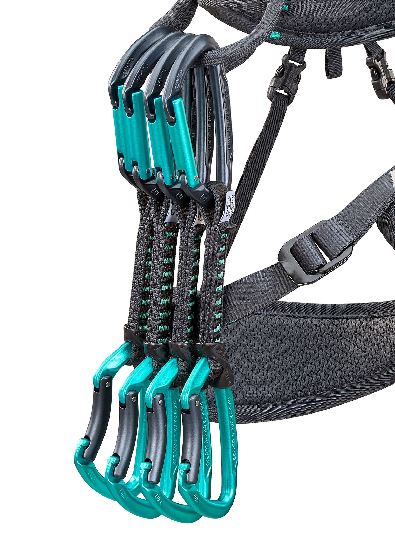 Climbing Technology/SKYLOTEC Lime B Set DY 12 cm Expressz - anthracite/blue marine