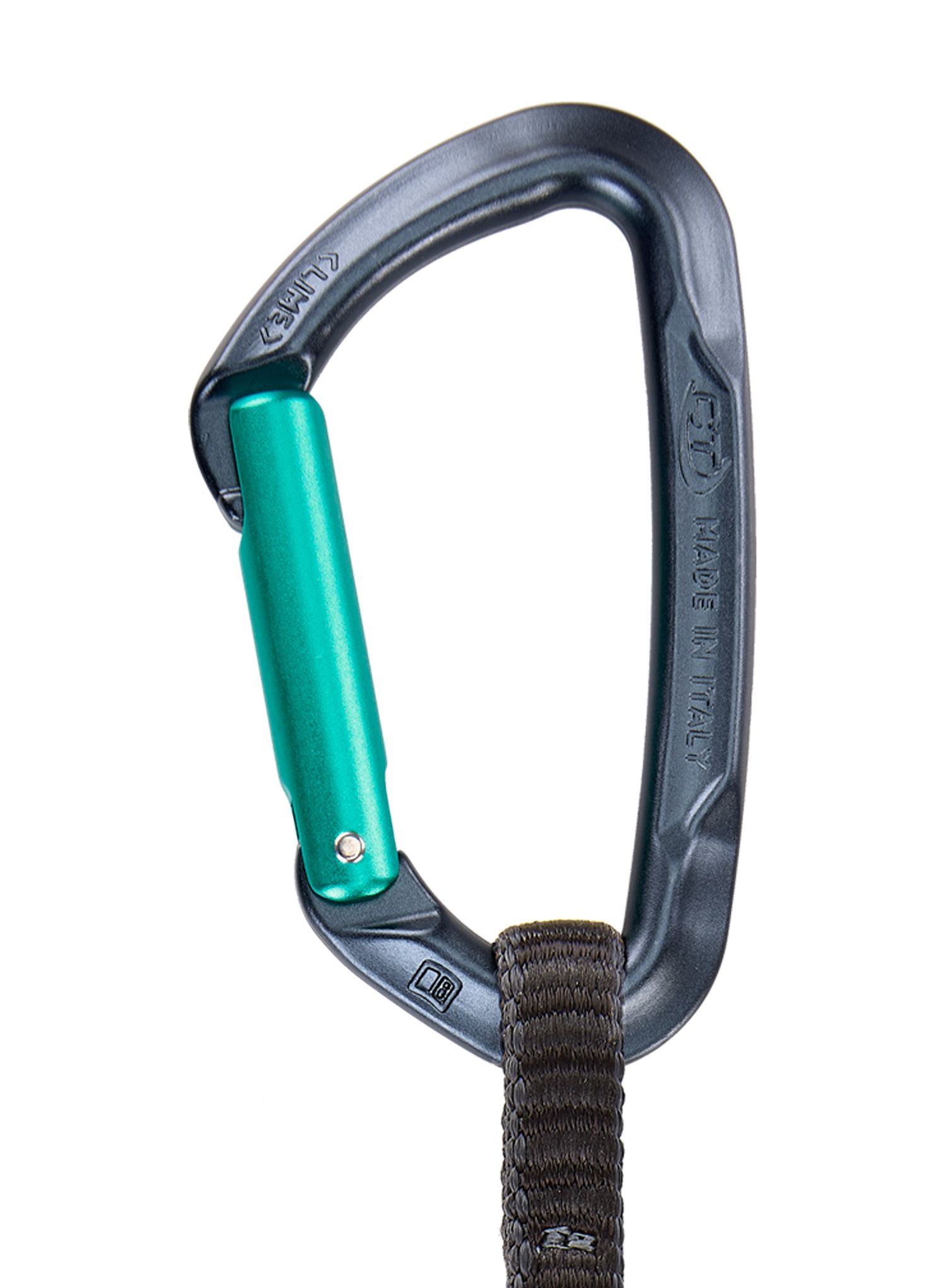 Climbing Technology/SKYLOTEC Lime B Set DY 22 cm Expressz - anthracite/blue marine