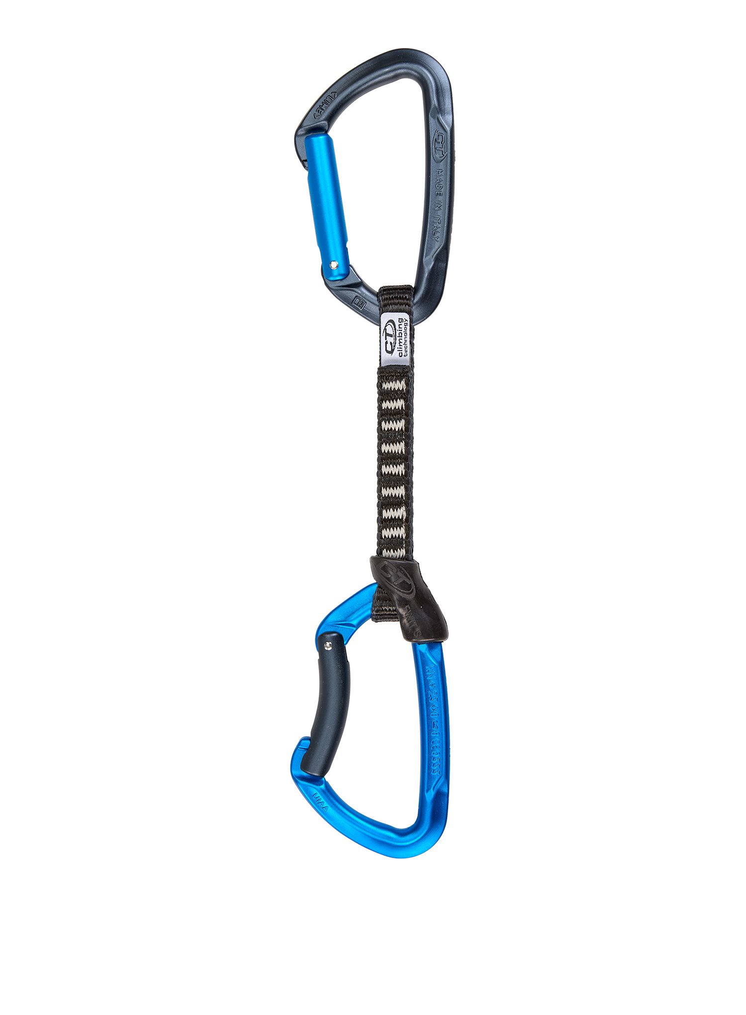 Climbing Technology/SKYLOTEC Lime B Set DY 12 cm Expressz - anthracite/blue electric