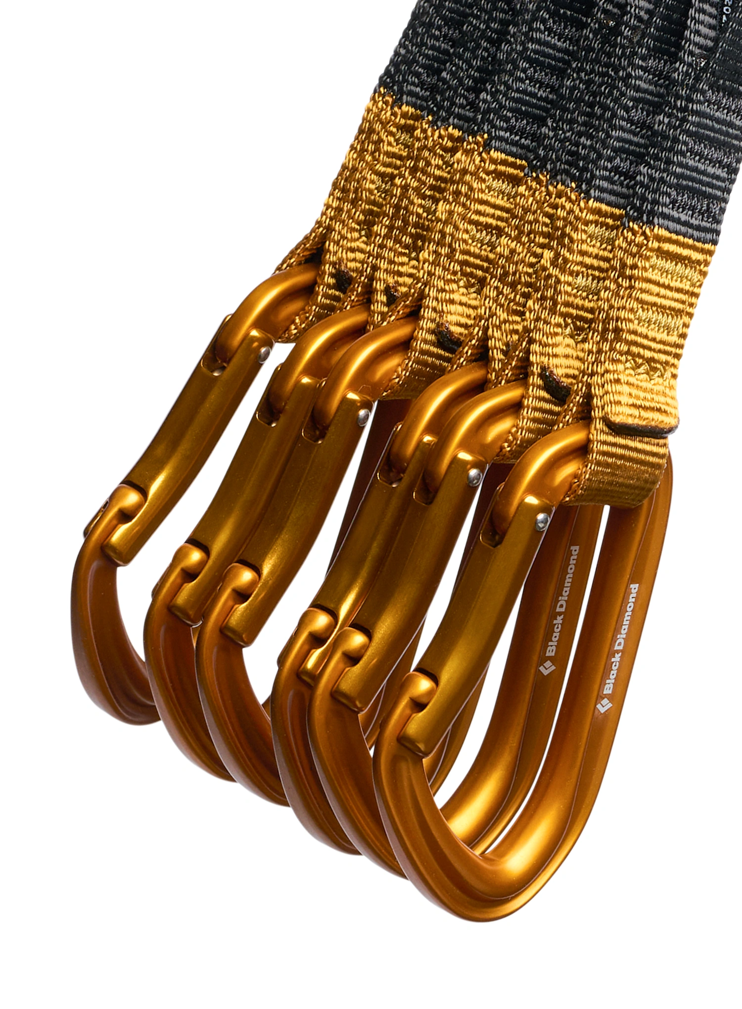 Black Diamond HotForge Quickpack 12cm Expressz sziklamászáshoz - amber
