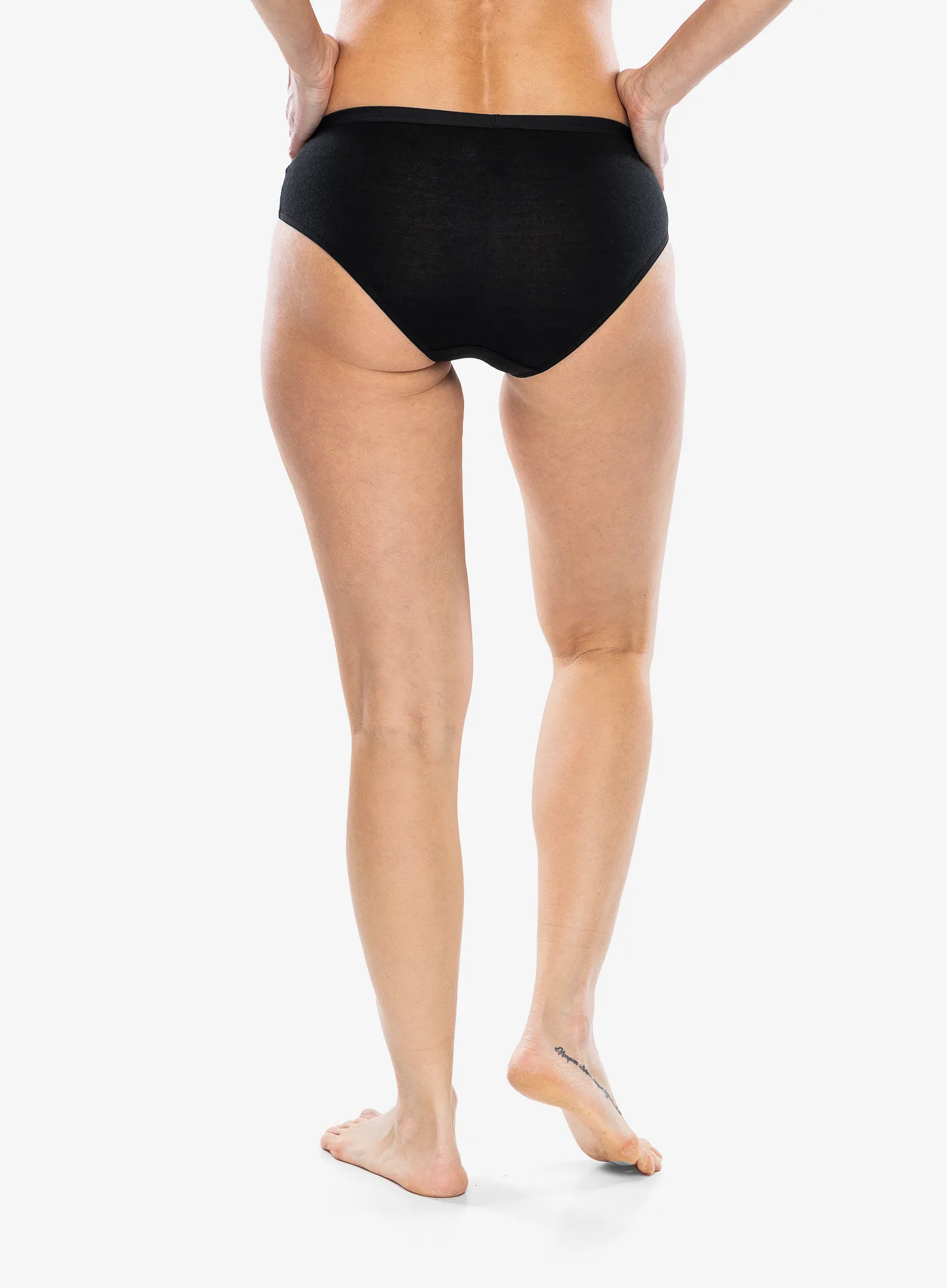 Icebreaker Siren Hipkini Termoaktív Bugyi - black