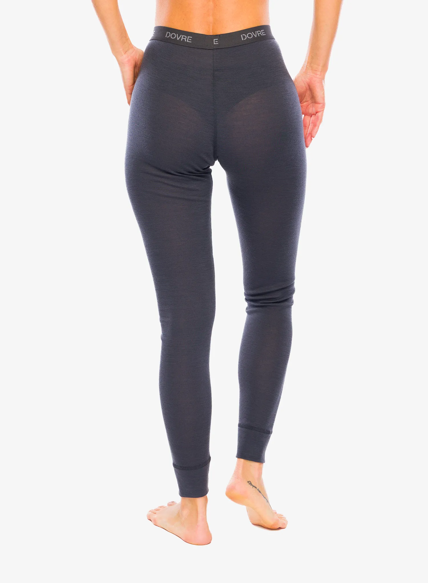 Dovre 100% Merino Wool Active Termoaktív női hosszú alsó - grey