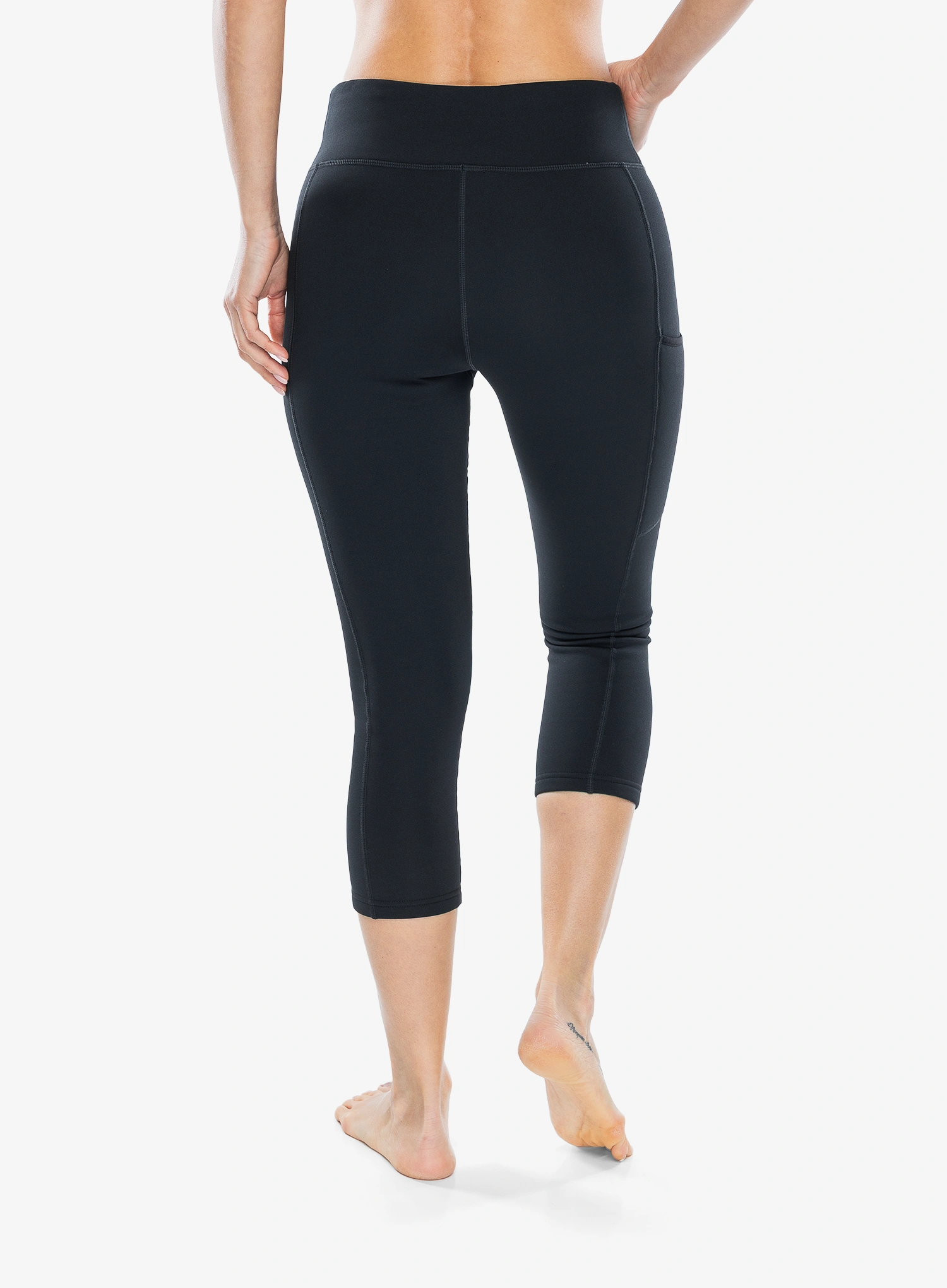 Mountain Equipment Jorasses Lite 3/4 Tight Termoaktív női hosszú alsó - black
