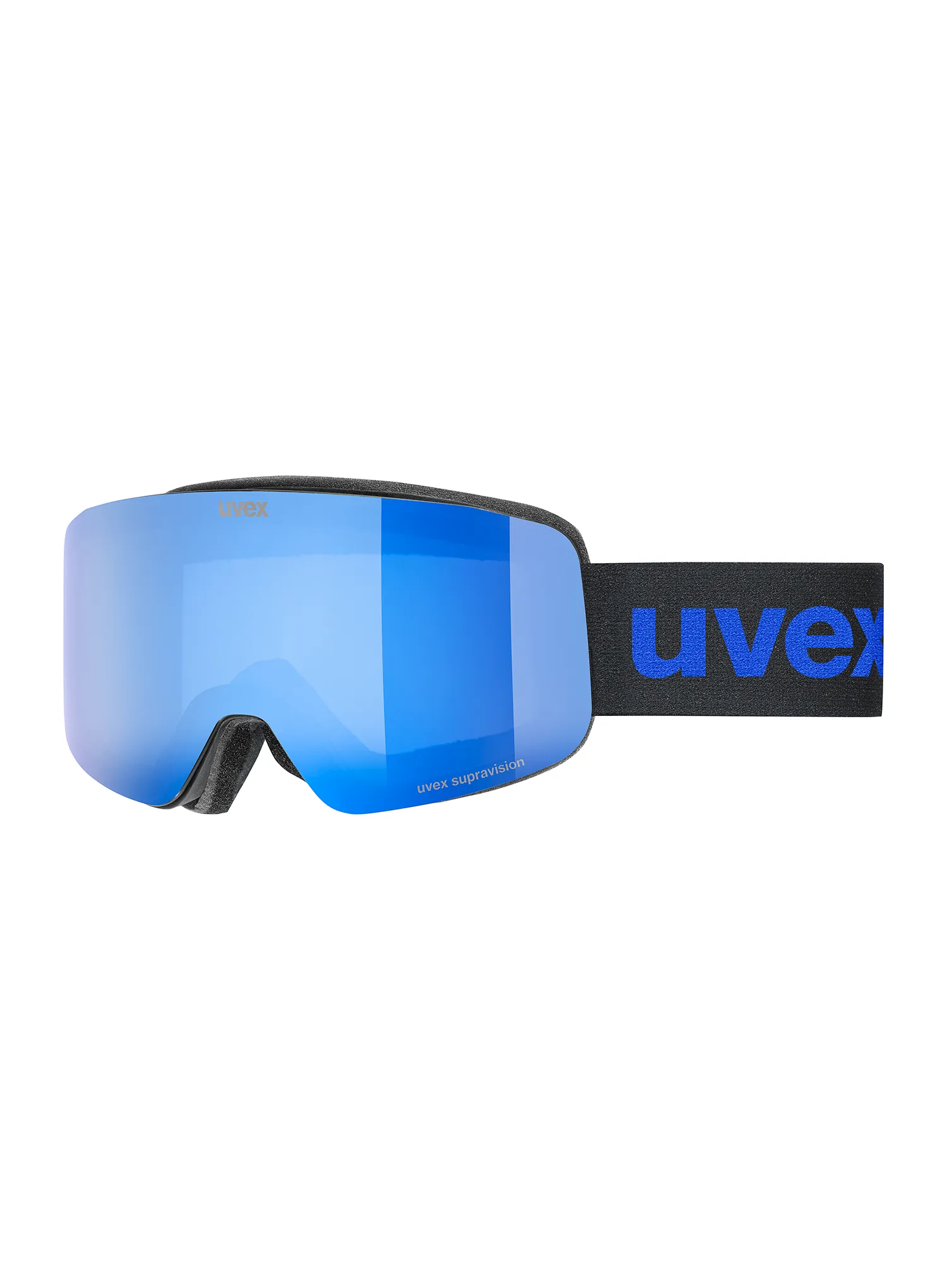Uvex pwdr FM Gyerek síszemüveg - black matt dl/blue clear