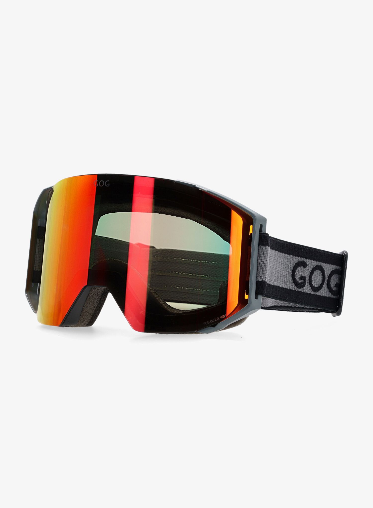 GOG Stratus Síszemüveg - matt black/grey/red