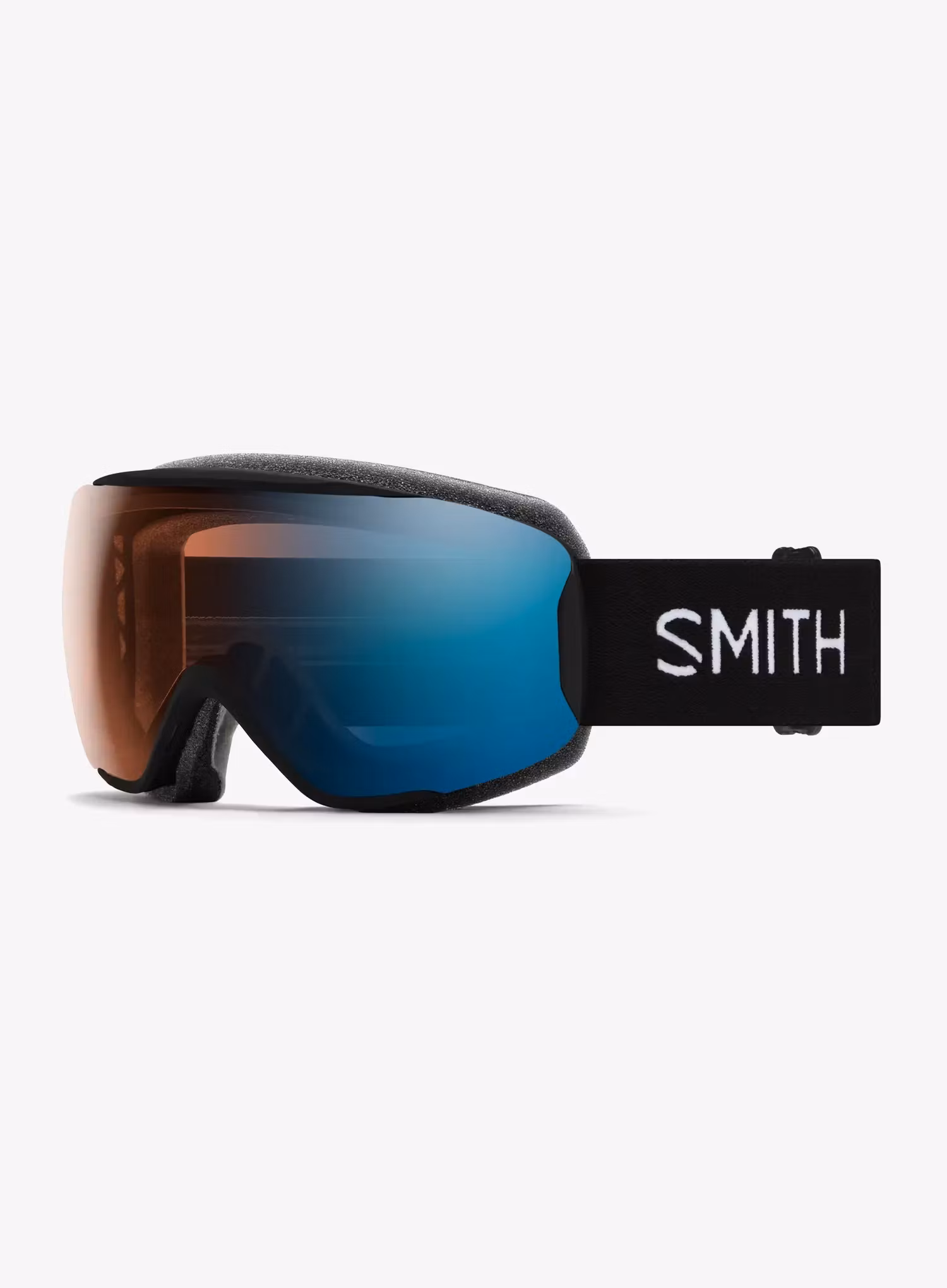 Smith Moment Síszemüveg - black/photochrom blue mirror