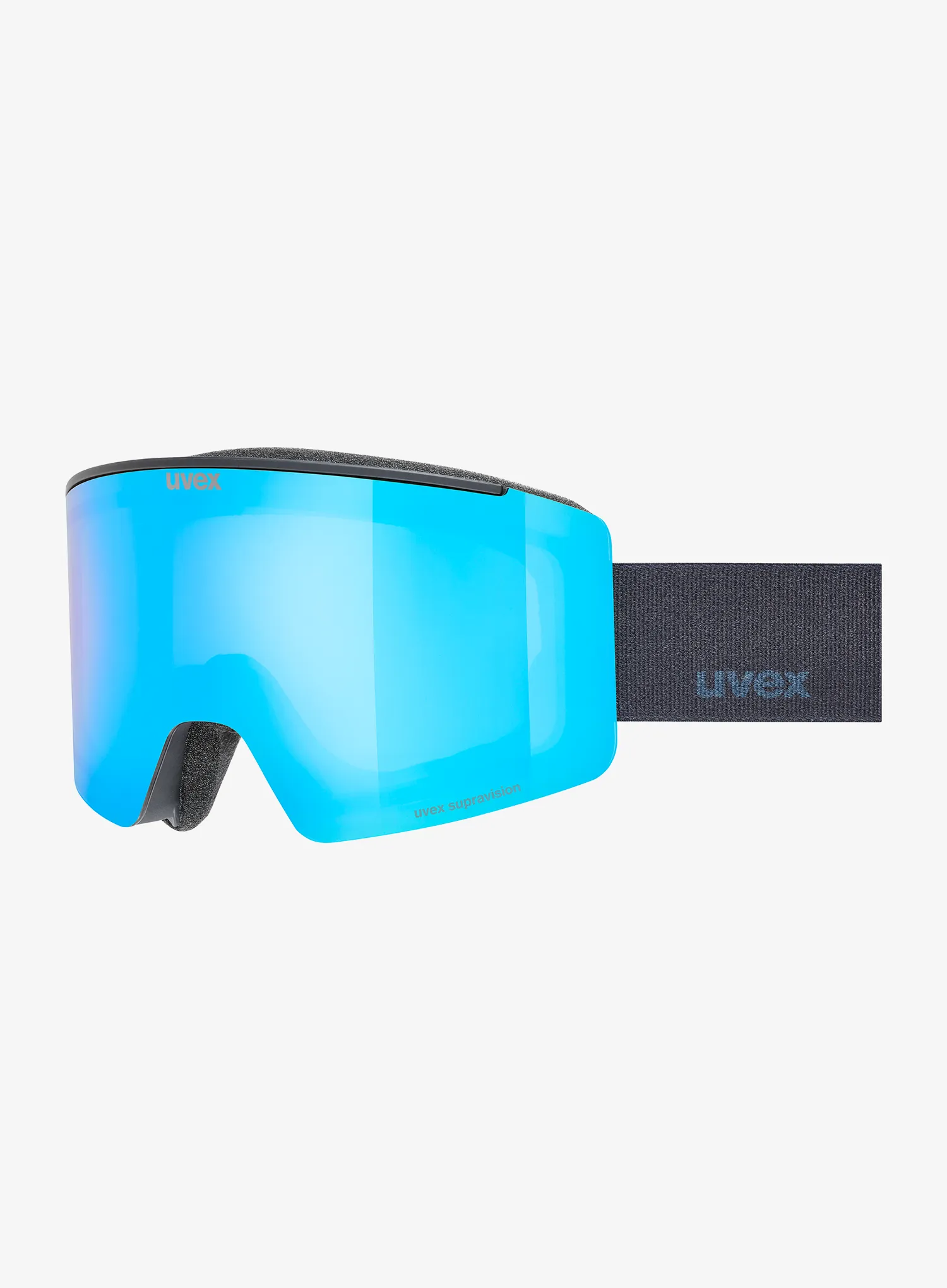 Uvex Ignite FM Síszemüveg - black matt/mirror blue