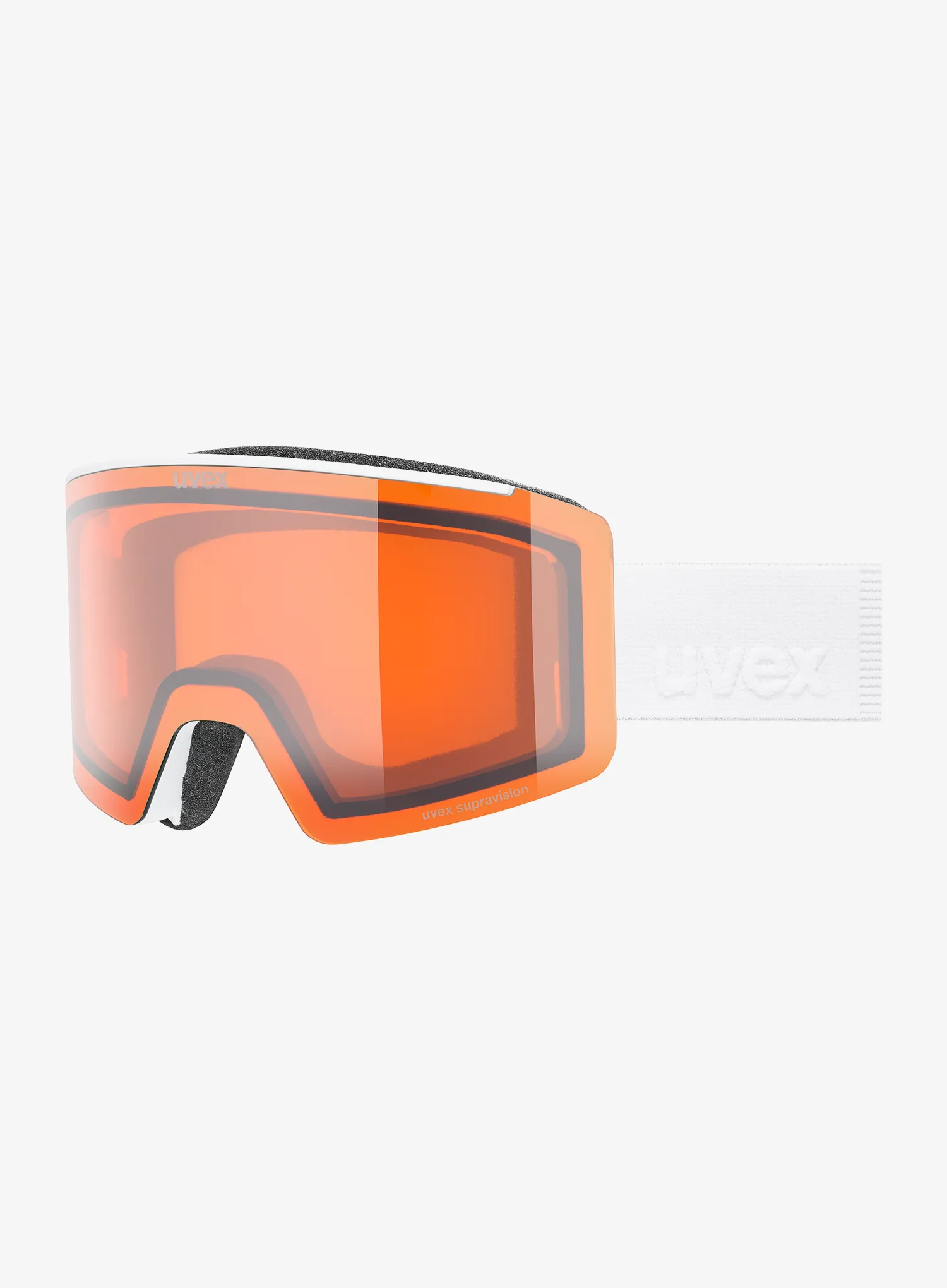 Uvex Ignite LG Síszemüveg - white matt/orange